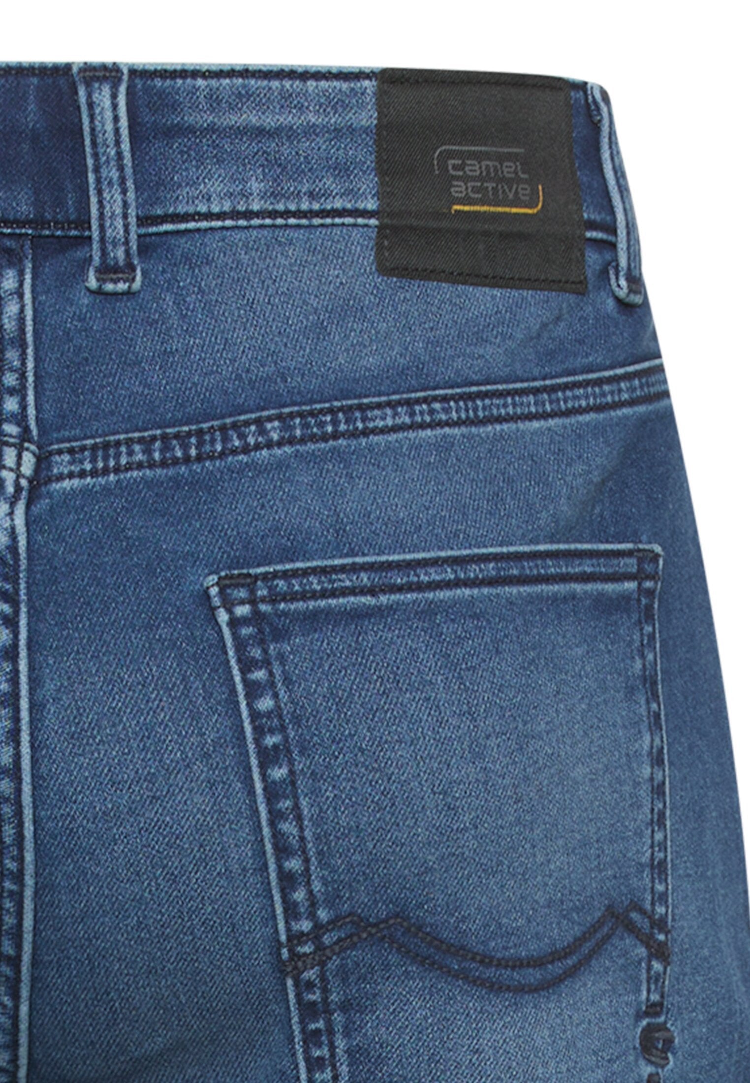 fleXXXactive® Jeans Shorts aus Baumwollmix (Indigo)