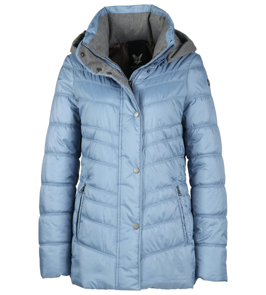 Thermofleecesteppjacke (Hellblau)