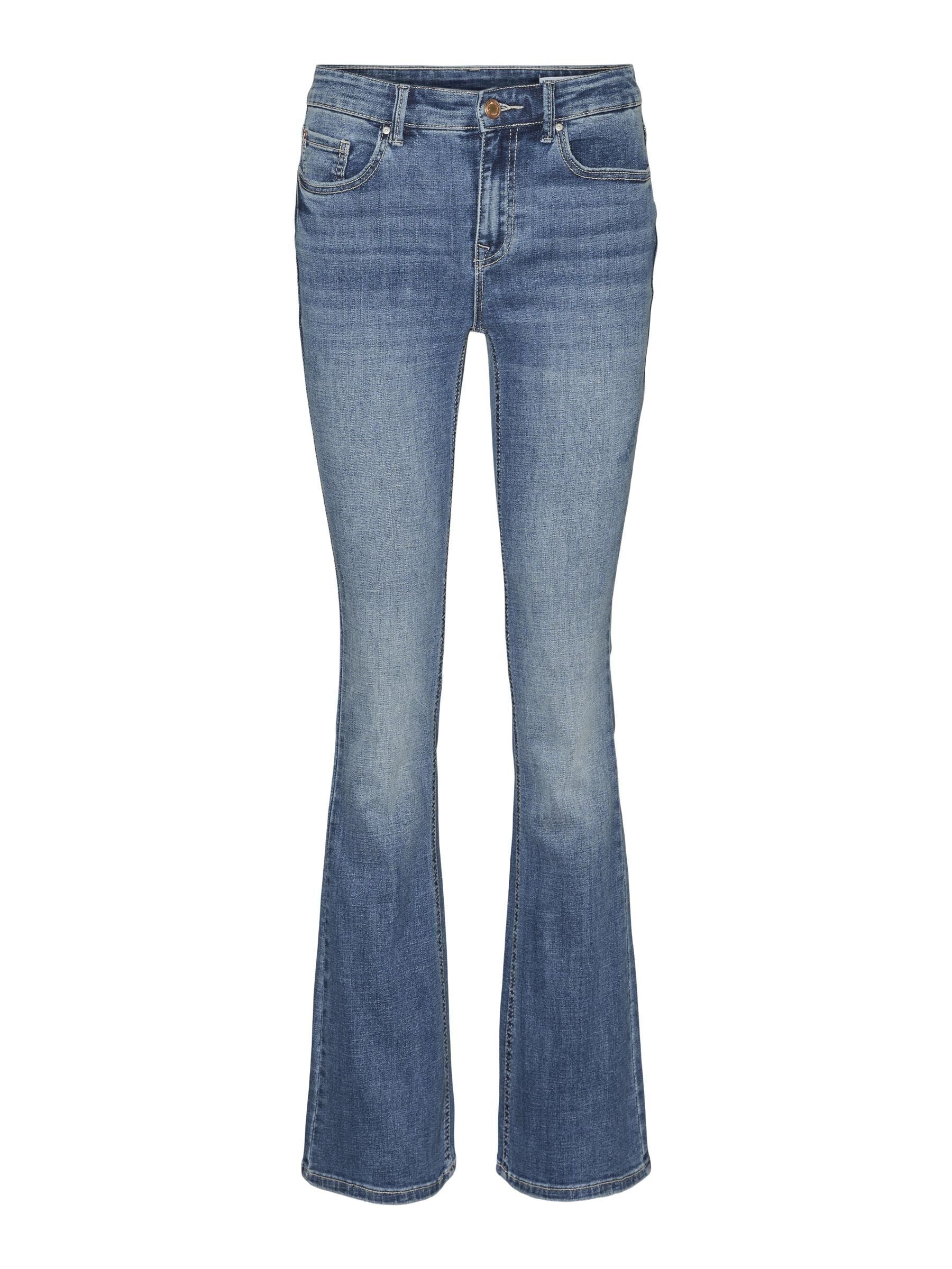 Vmflash Mr Flared Jeans Li347 Ga Noos (Medium Blue D)