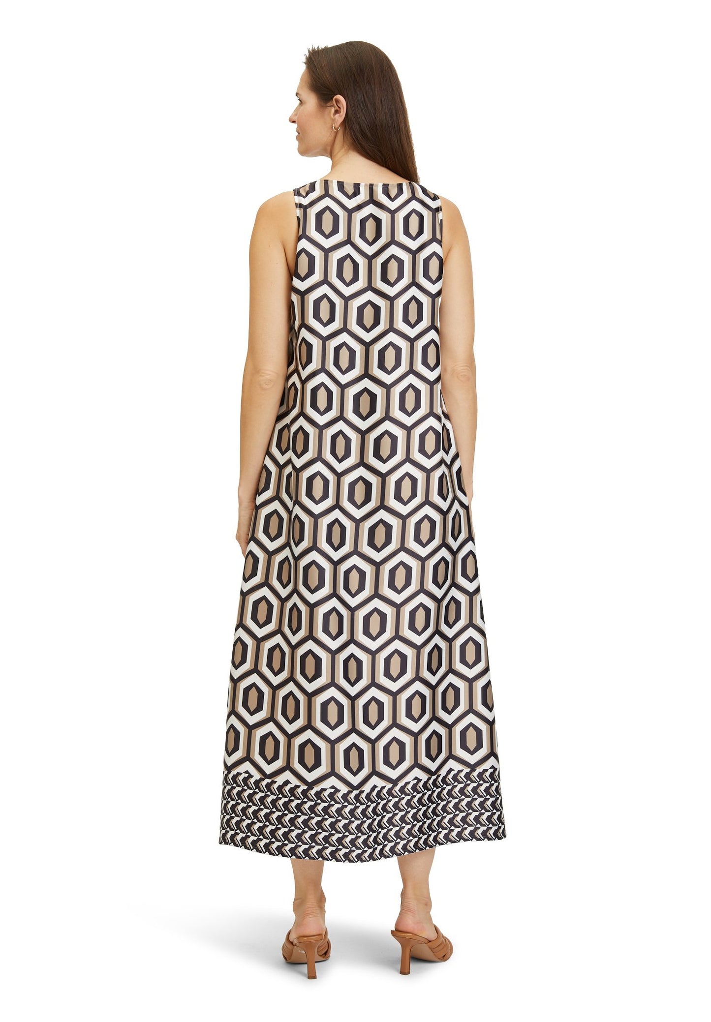 Sommerkleid (Camel/cream)