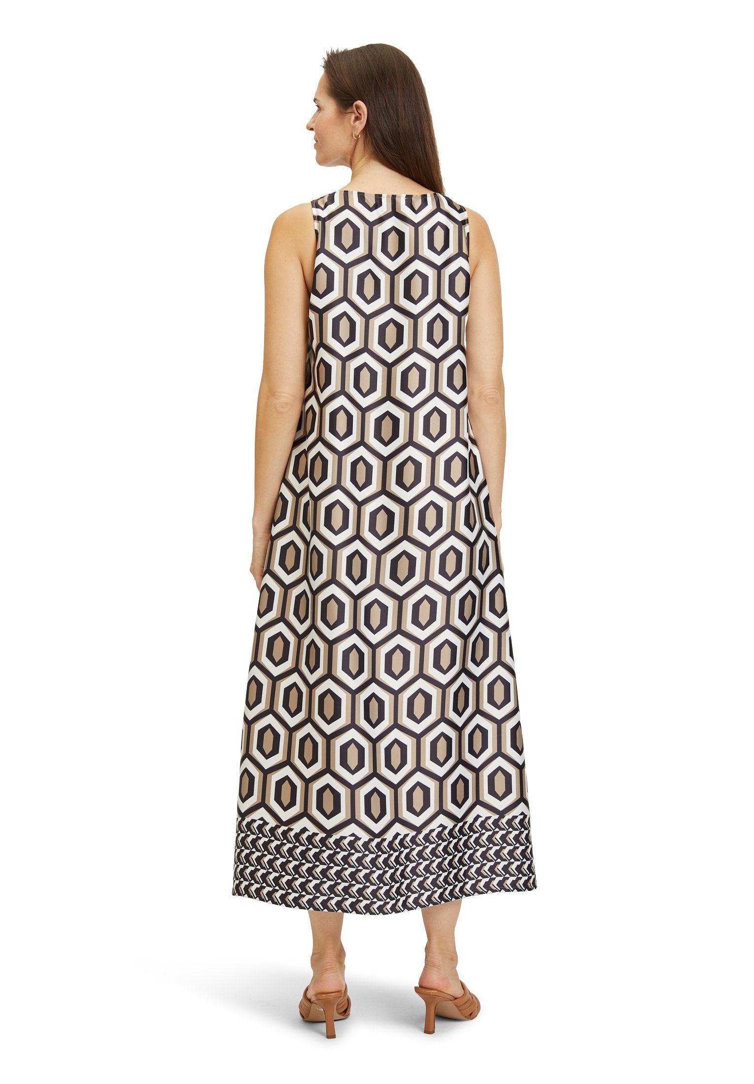 Sommerkleid (Camel/cream)