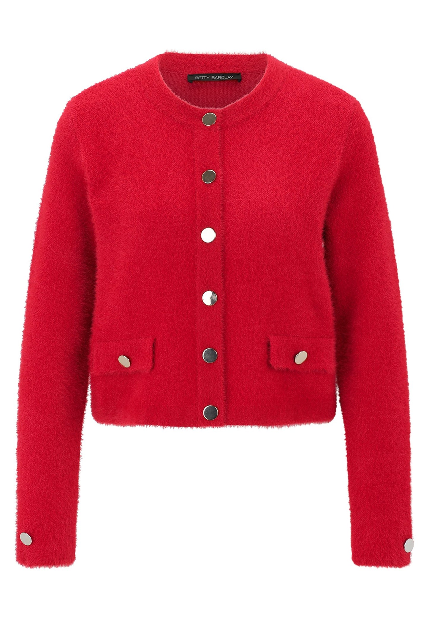 Casual-Strickjacke (Red Scarlet)