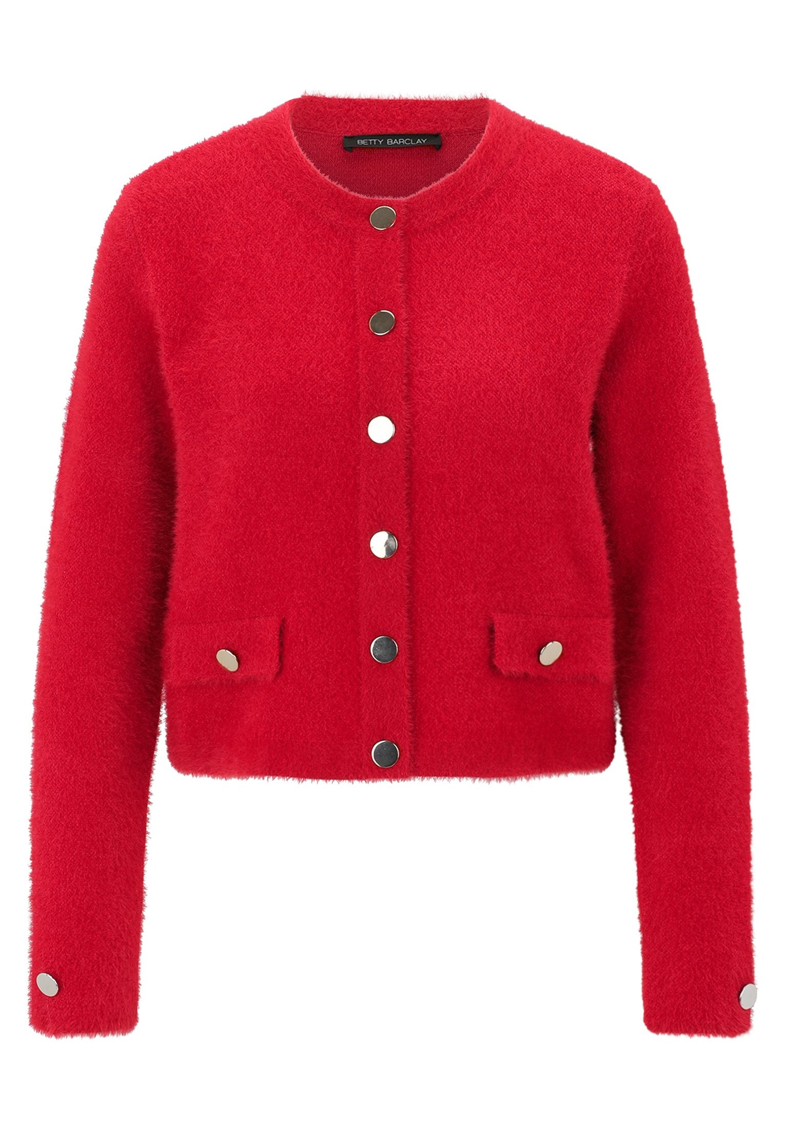 Casual-Strickjacke (Red Scarlet)
