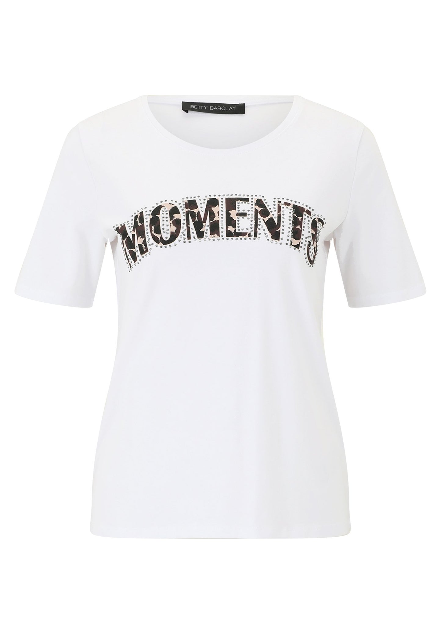 Basic Shirt (Patch White/bro)