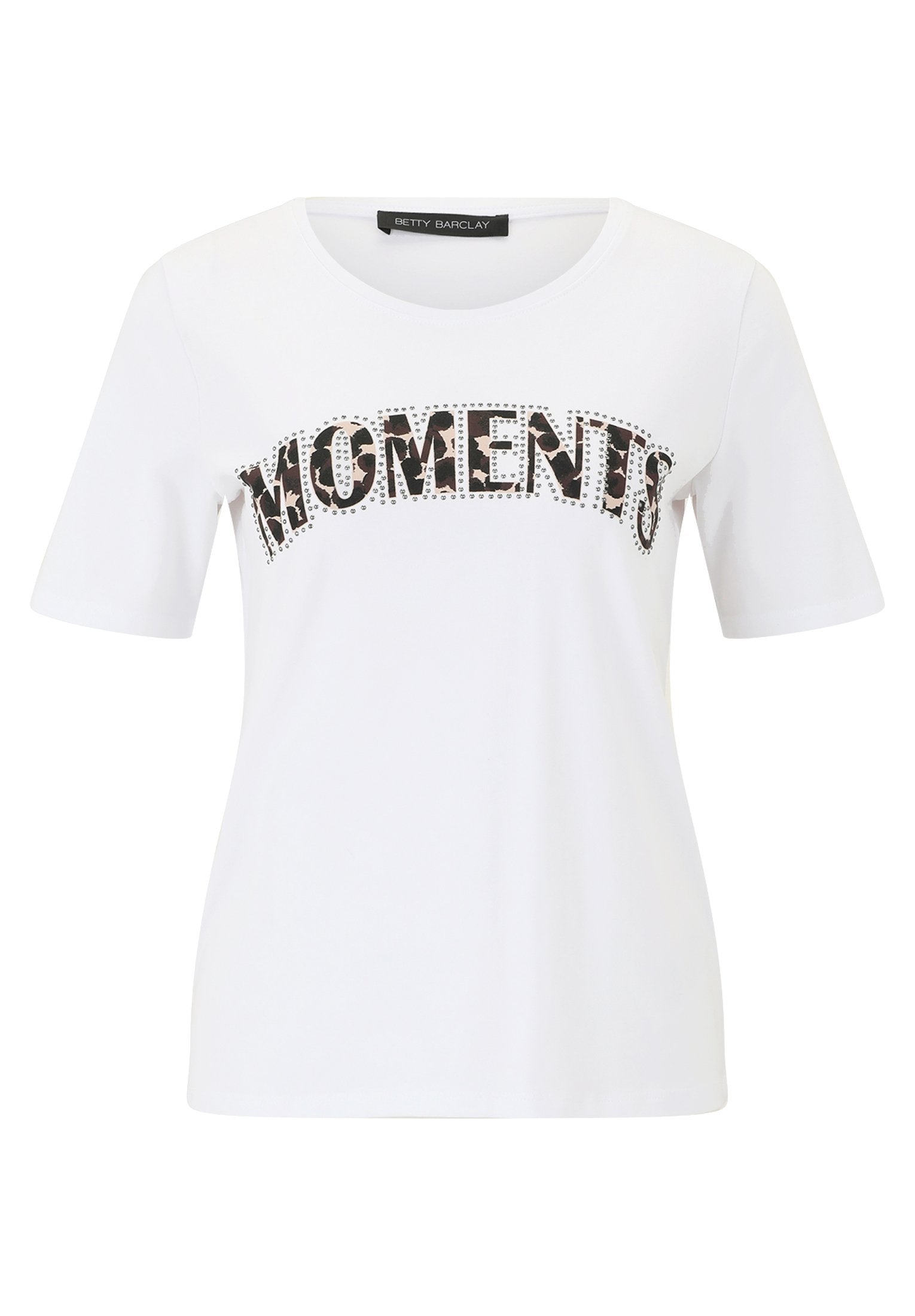 Basic Shirt (Patch White/bro)