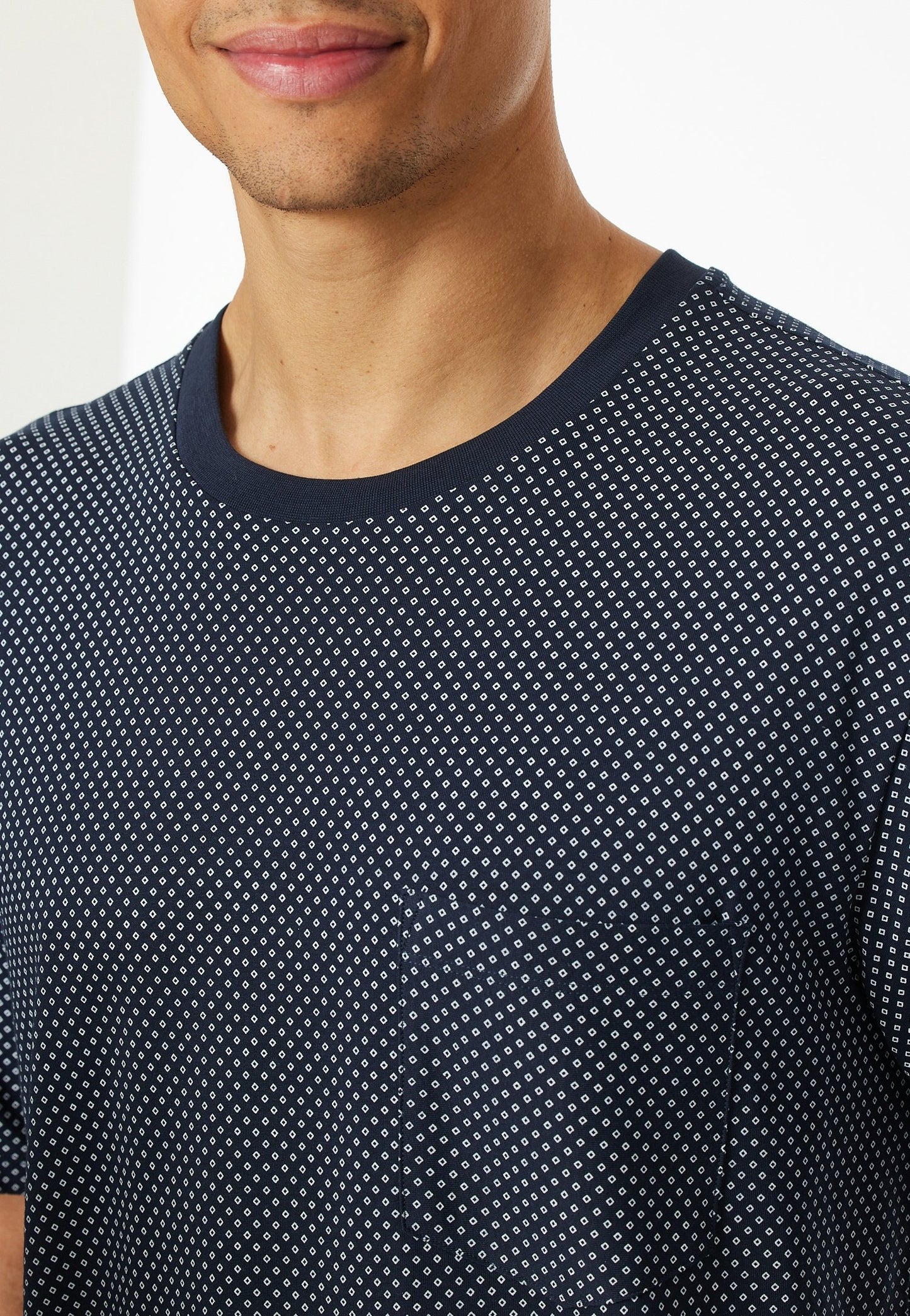 Schlafanzug kurz (Nachtblau)