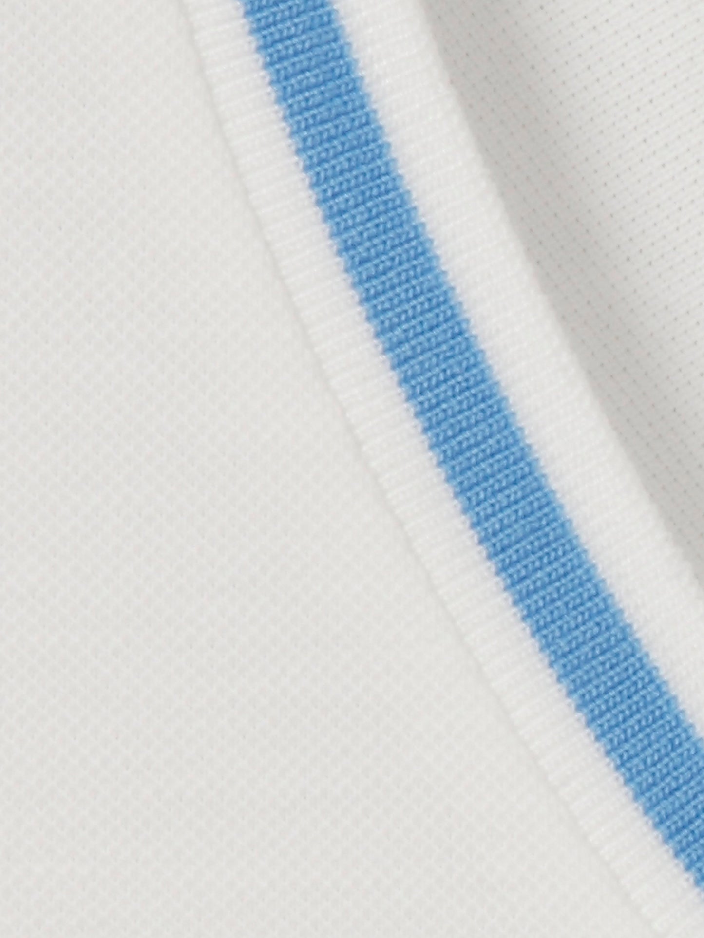 T-Shirt V-Ausschnitt 1/2 Arm (Offwhite / Az)