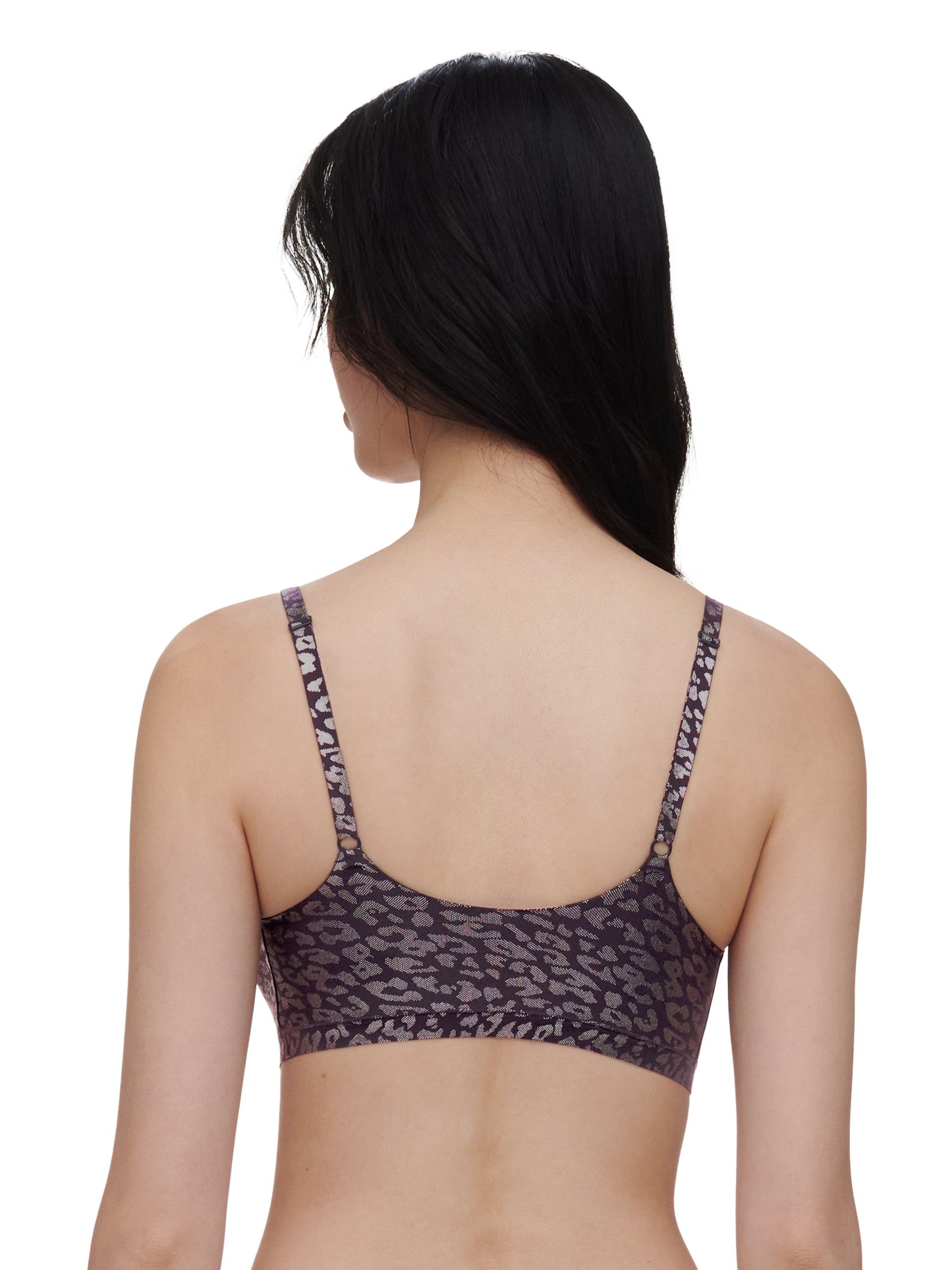 SOFTSTRETCH Bustier mit Rundhalsausschnitt (Ink Shimmer Prin)