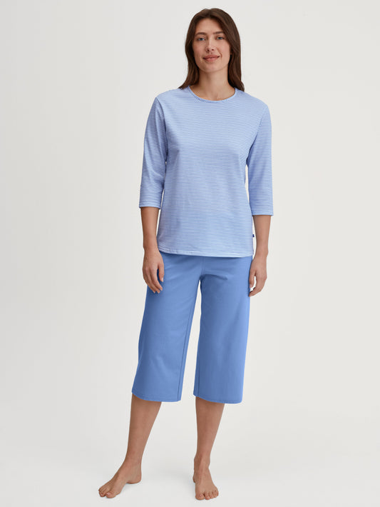 WOMEN 3/4 Pyjamas (Hydrangea Blue)