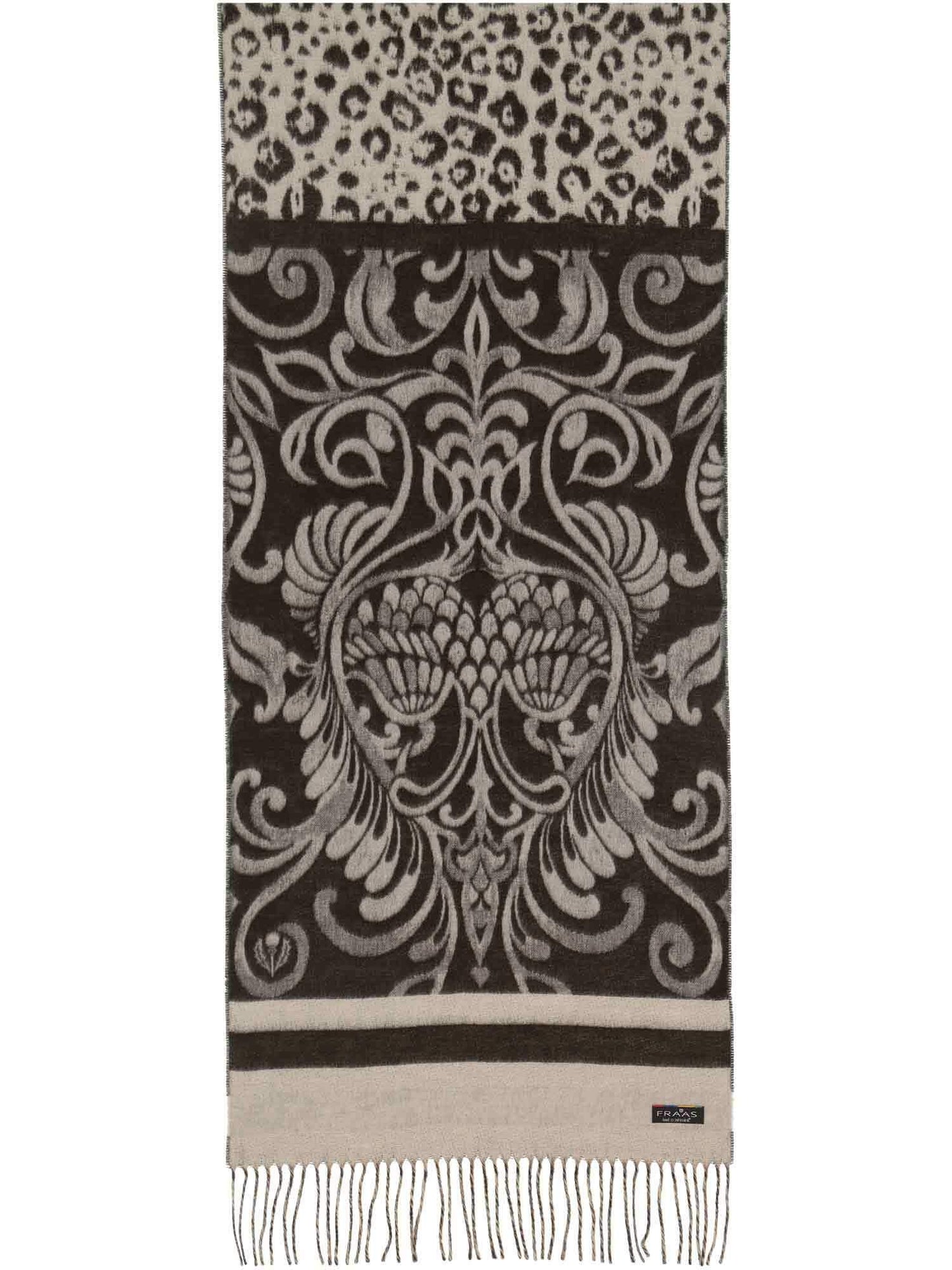 Schal Cashmink Schal (Black White)