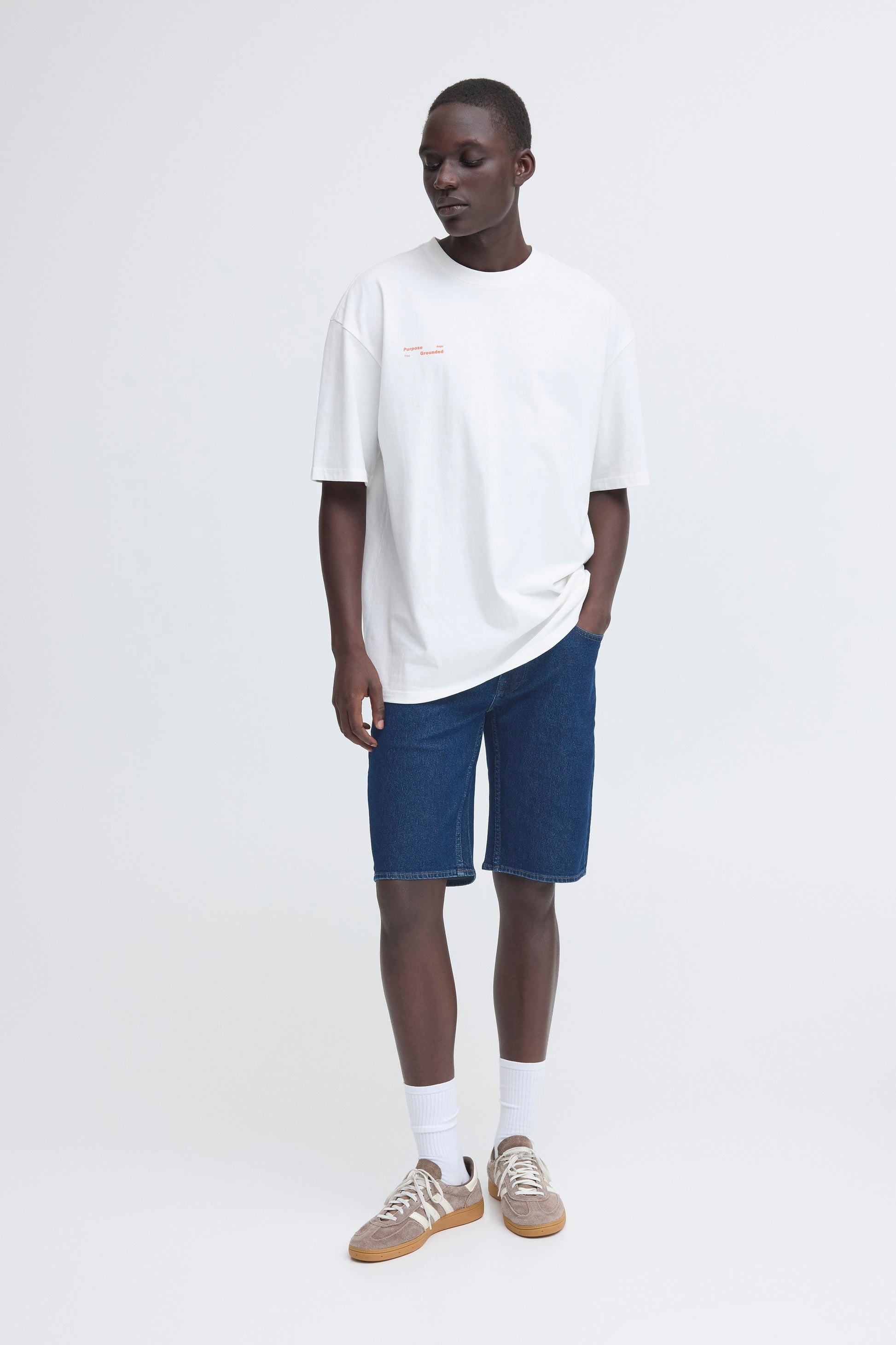 Bh_twister Slm/reg Denimshorts (Denim Dark Bl)