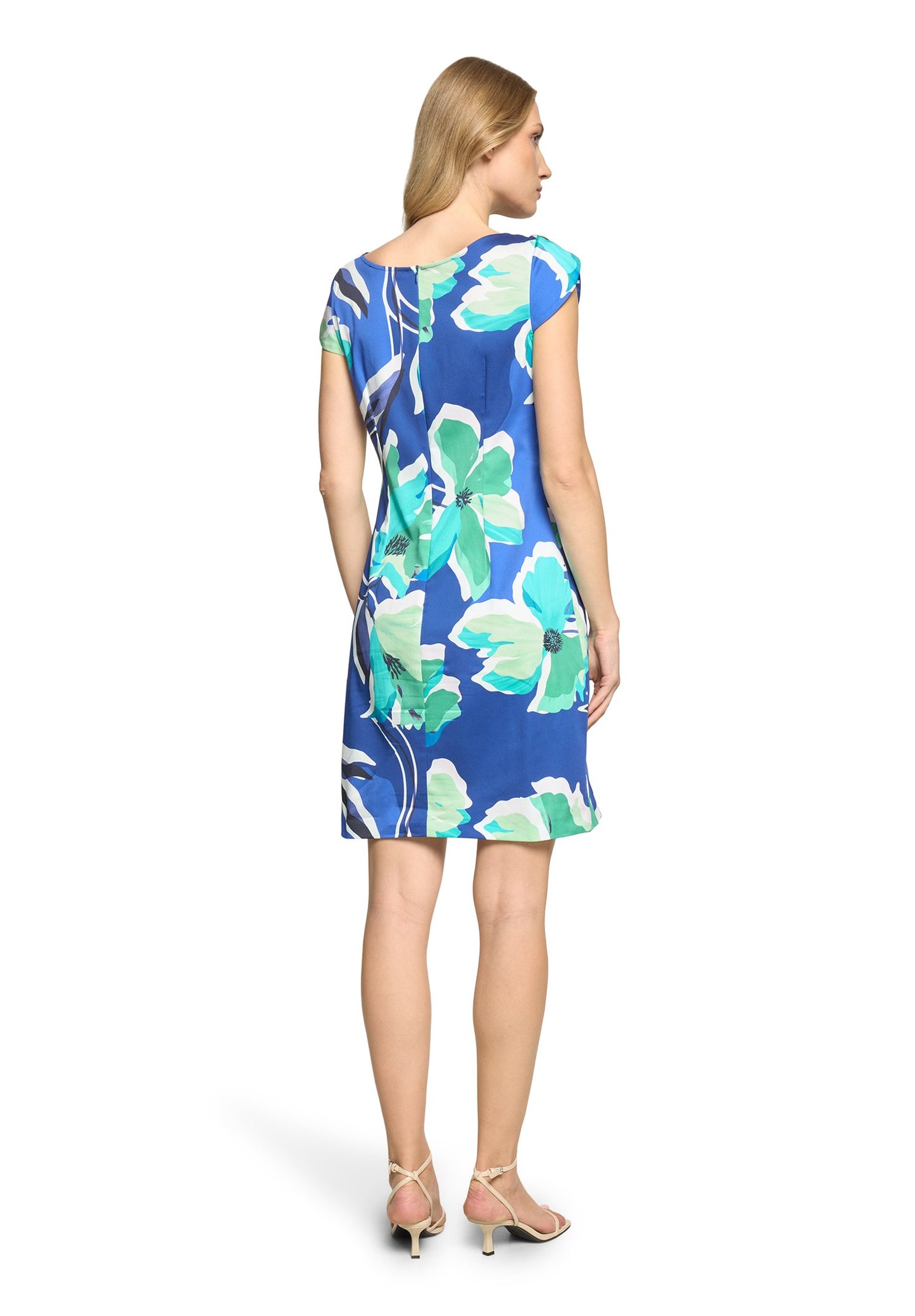 Etuikleid (Blue/green)