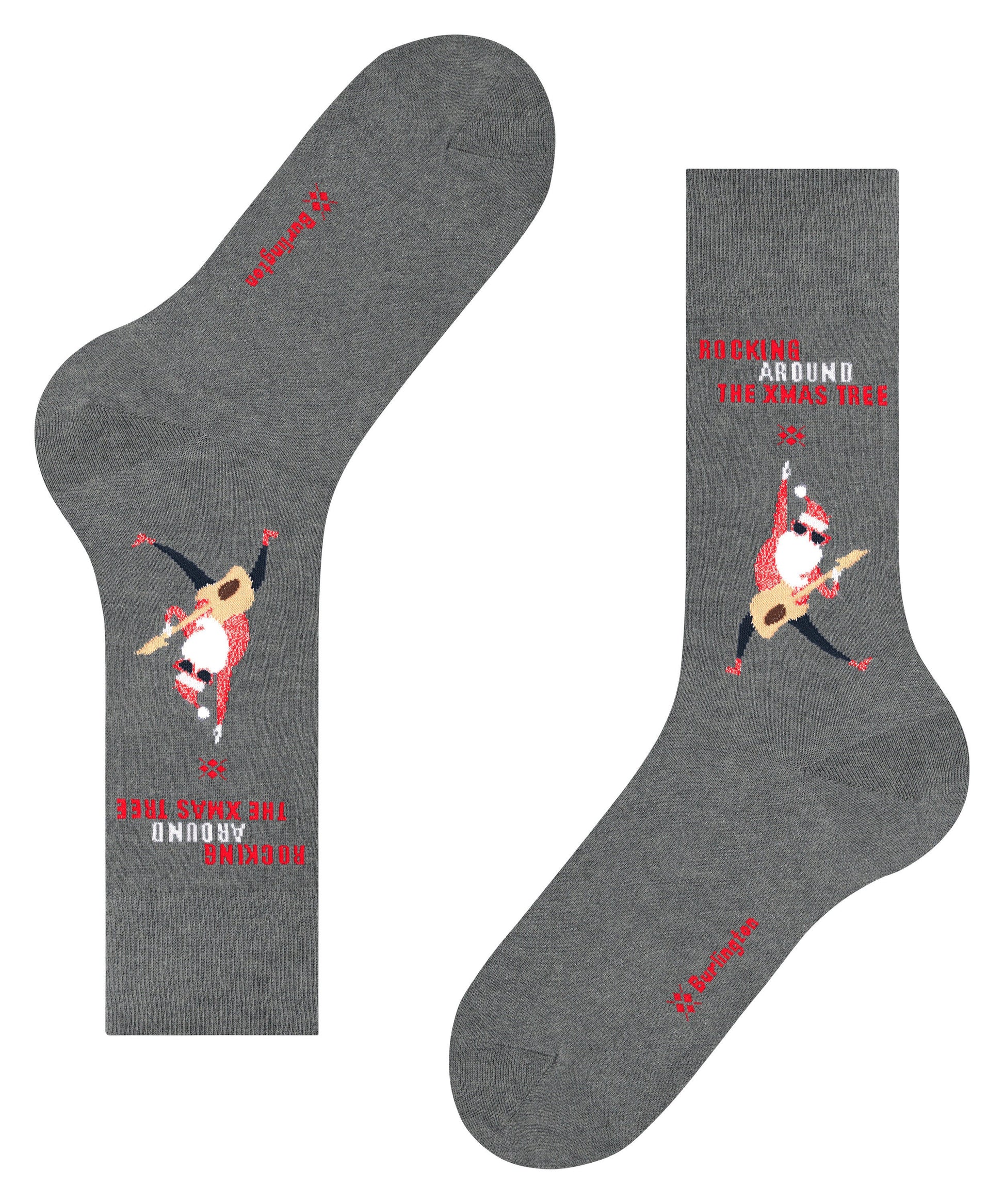 Burlington Rocking X-Mas Herren (Light Greymel.)