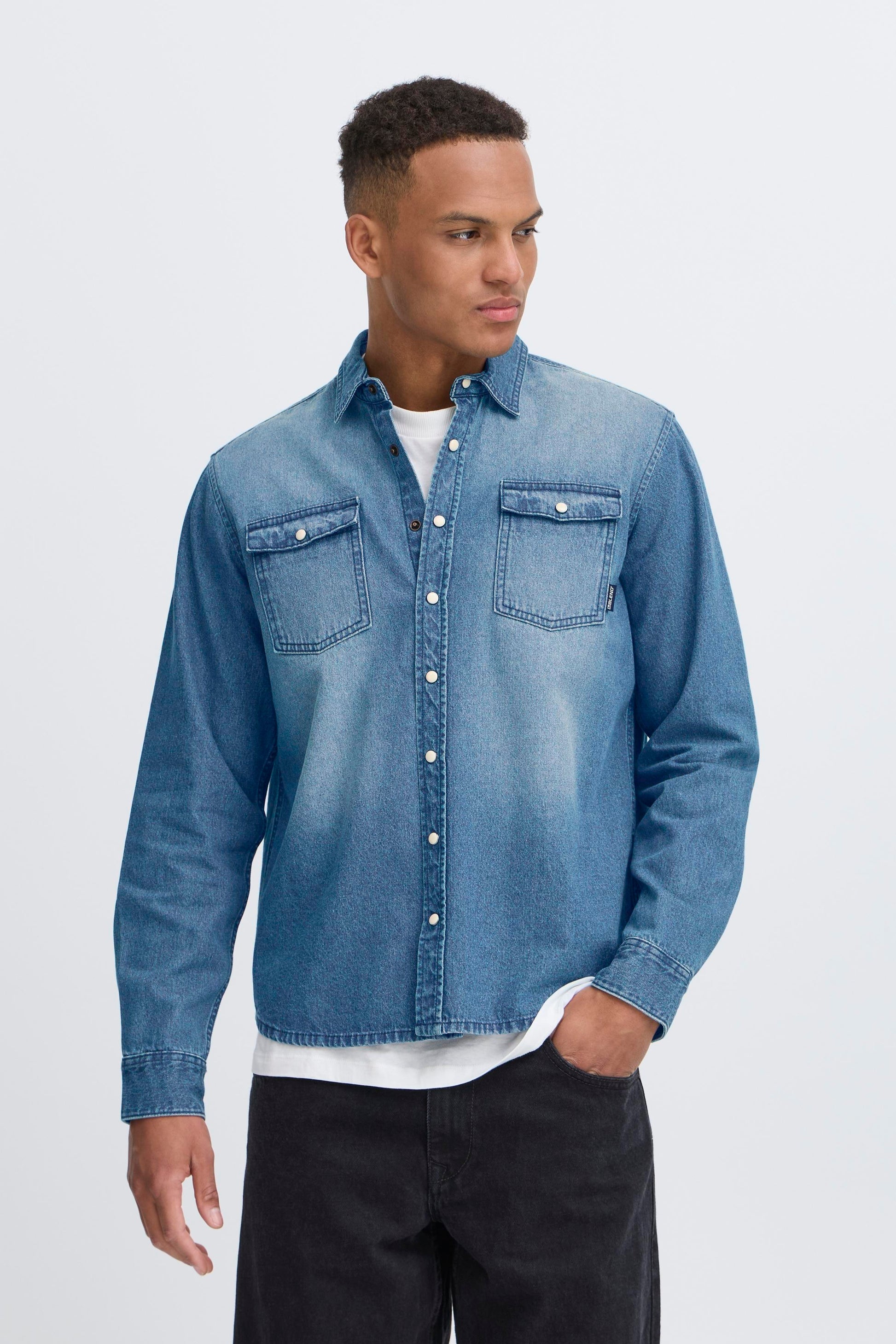 Bhdargo Denim Shirt (Denim Middle)