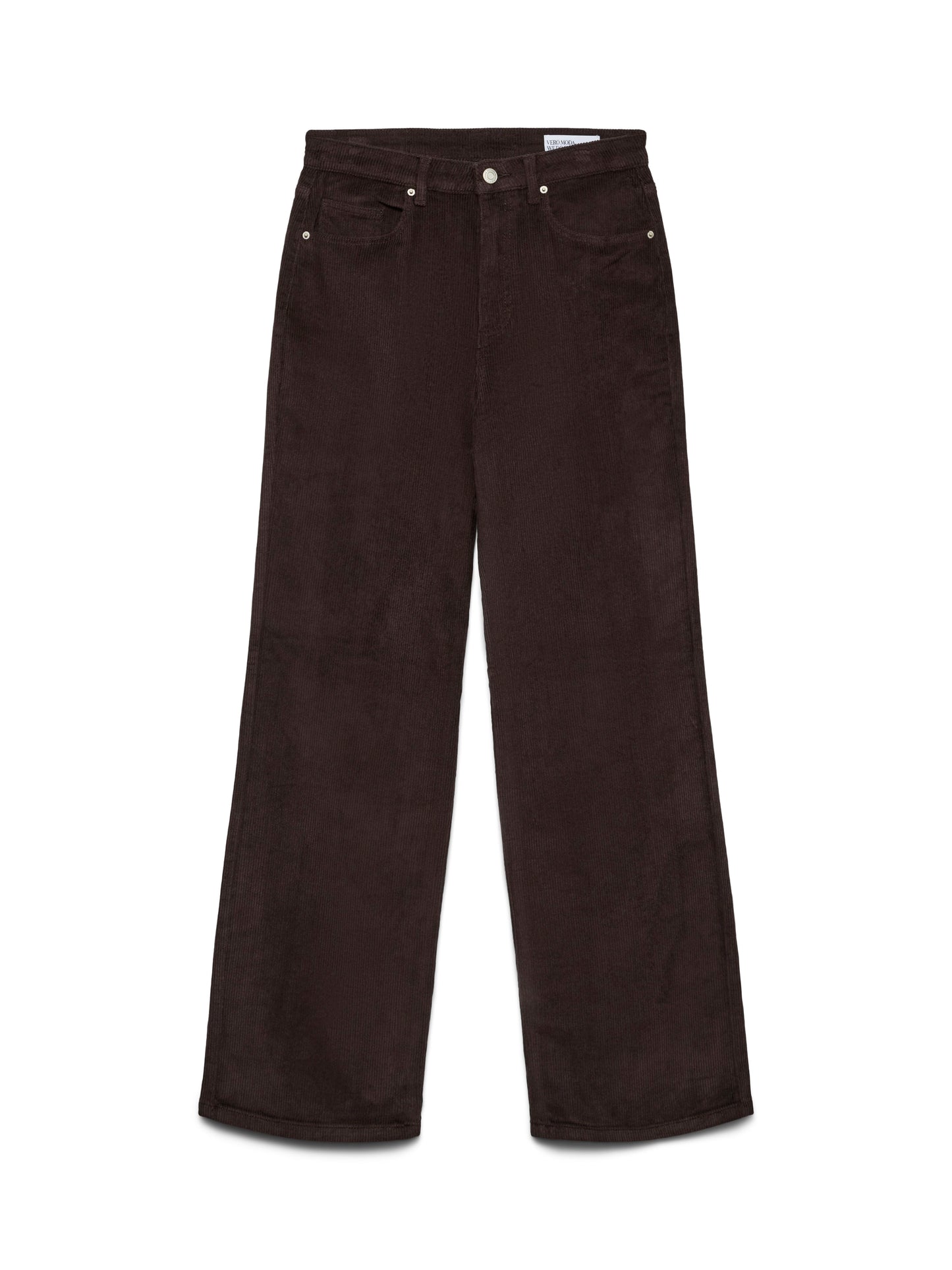 Vmtessa Hr Wide Corduroy Pants Ga Noos (Chocolate Tor)