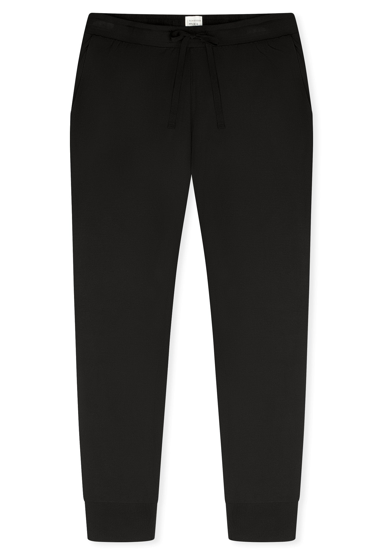 Hose lang Bündchen (Schwarz)