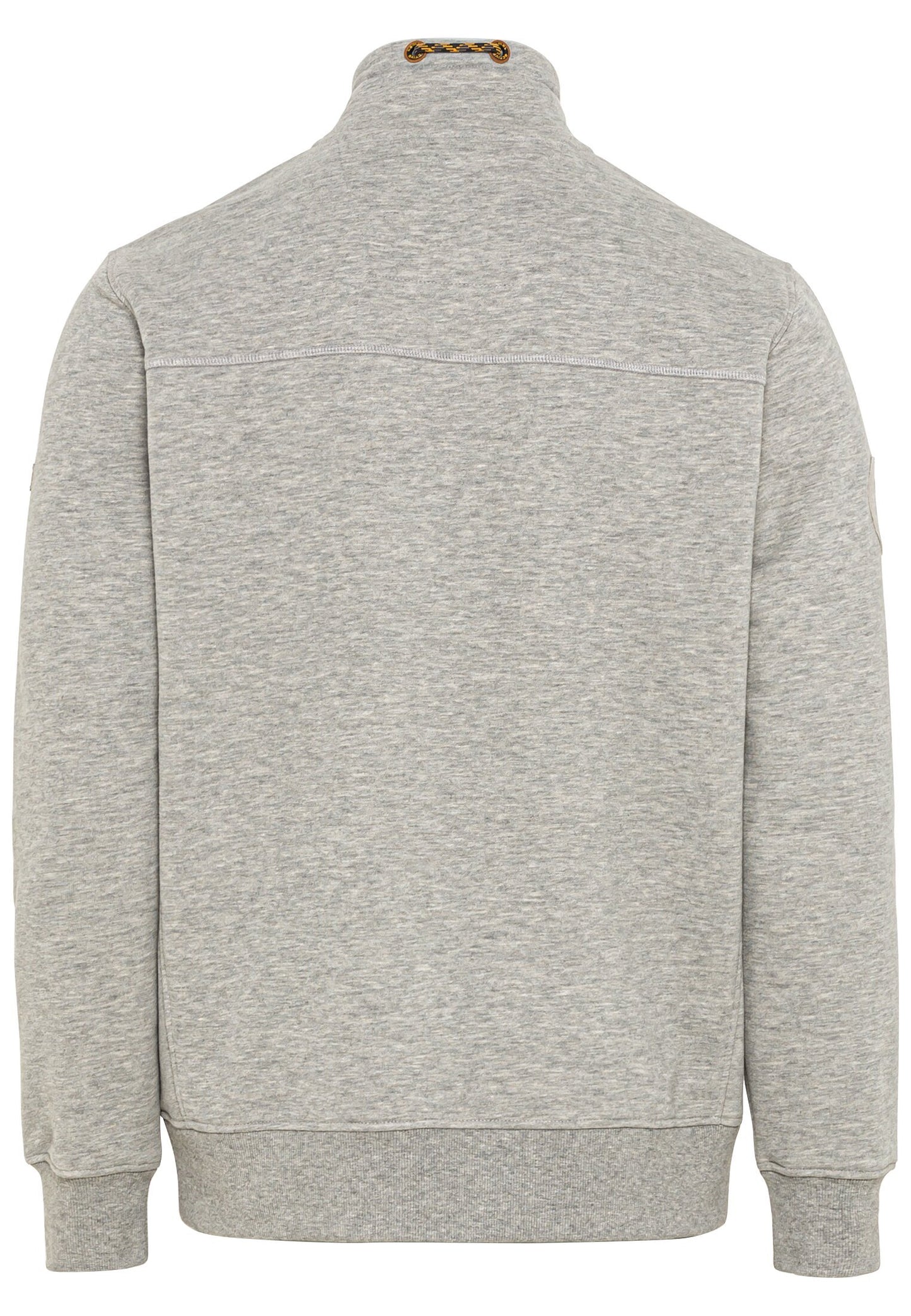 Sweatshirt Troyer mit Stehkragen (Stone Gray)