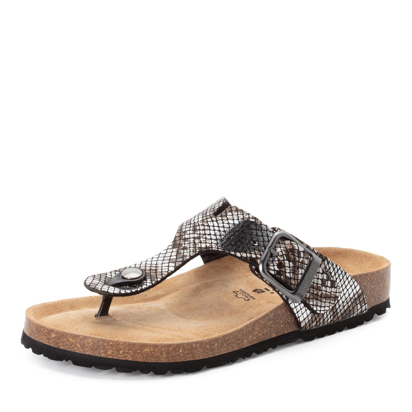 Pantolette (Black/snake)