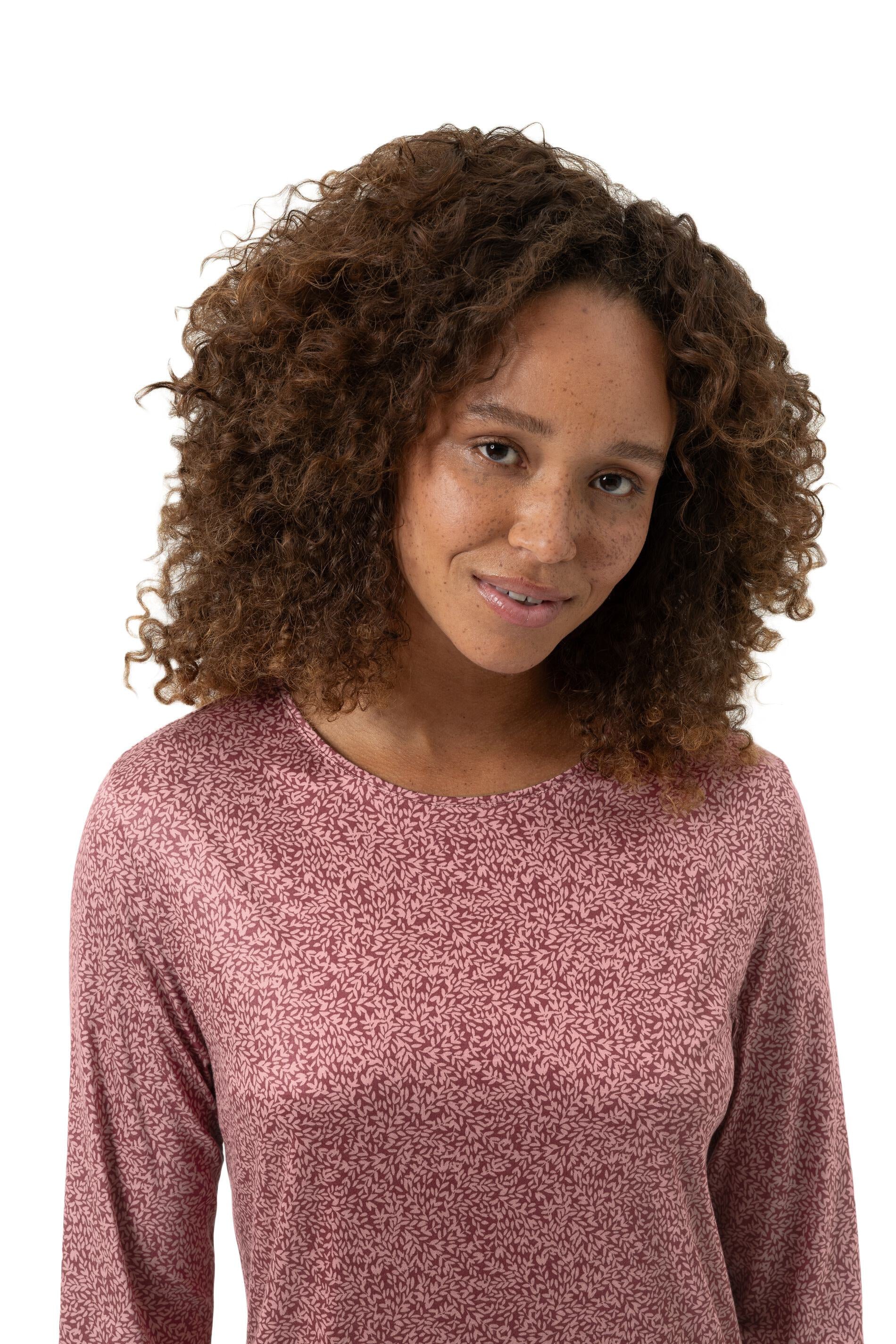 Nachthemd 3/4 Arm (Vintage Mauve)