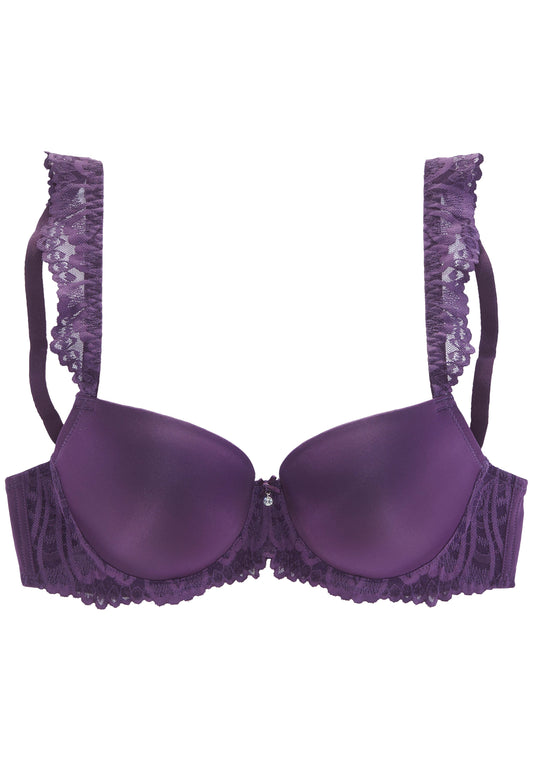 LASCANA foam bra (Plum)
