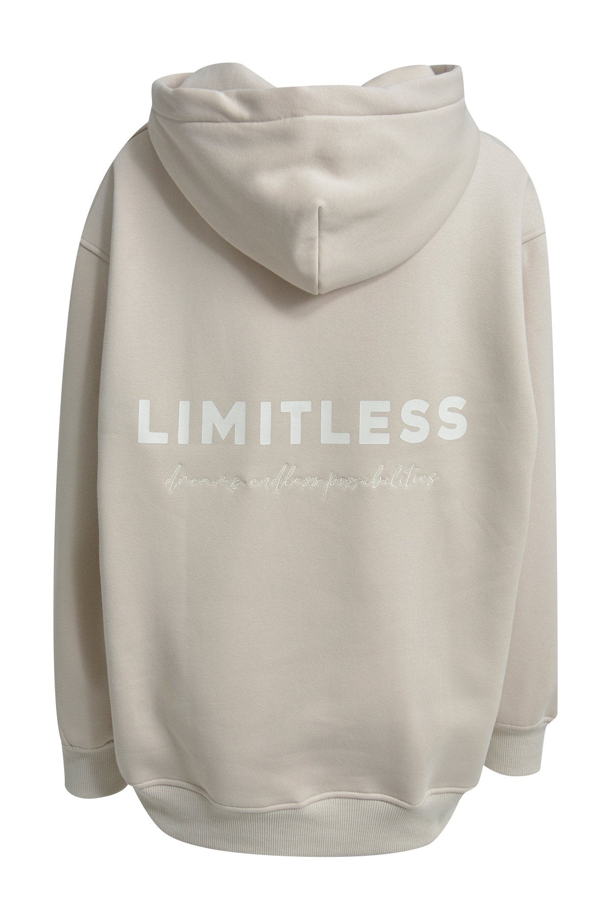 Hoodie Backprint (Beige)