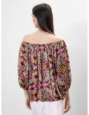 Mialina Viscose Satin Printed
