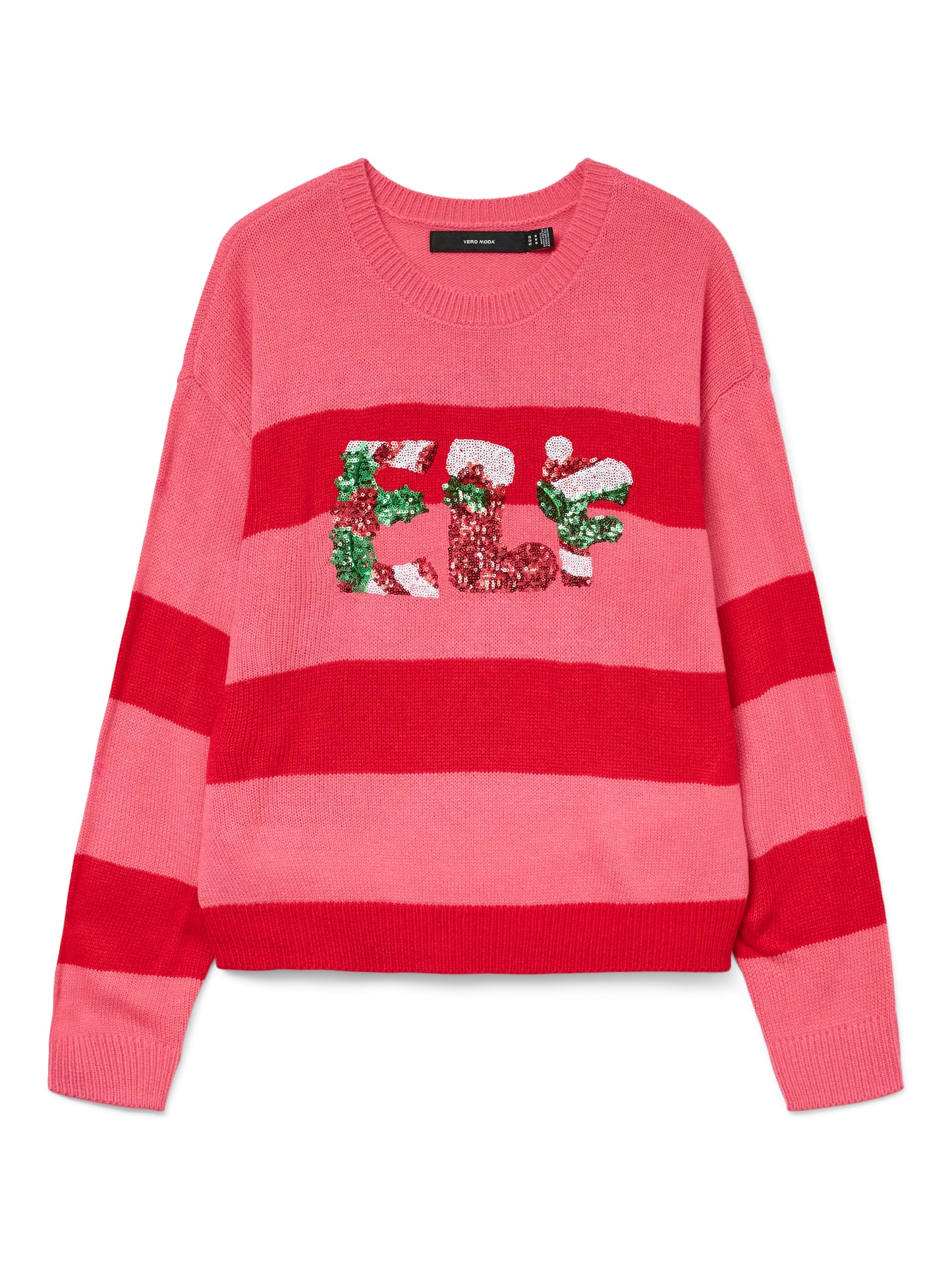 Vmelf Ls O-neck Pullover Xmas (Chinese Re)