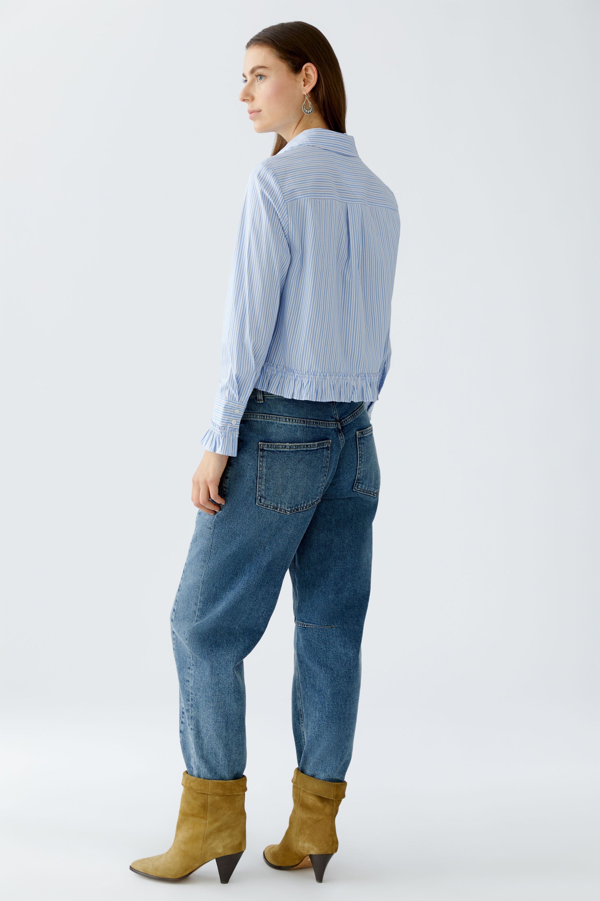 Bluse (Lt Blue White)