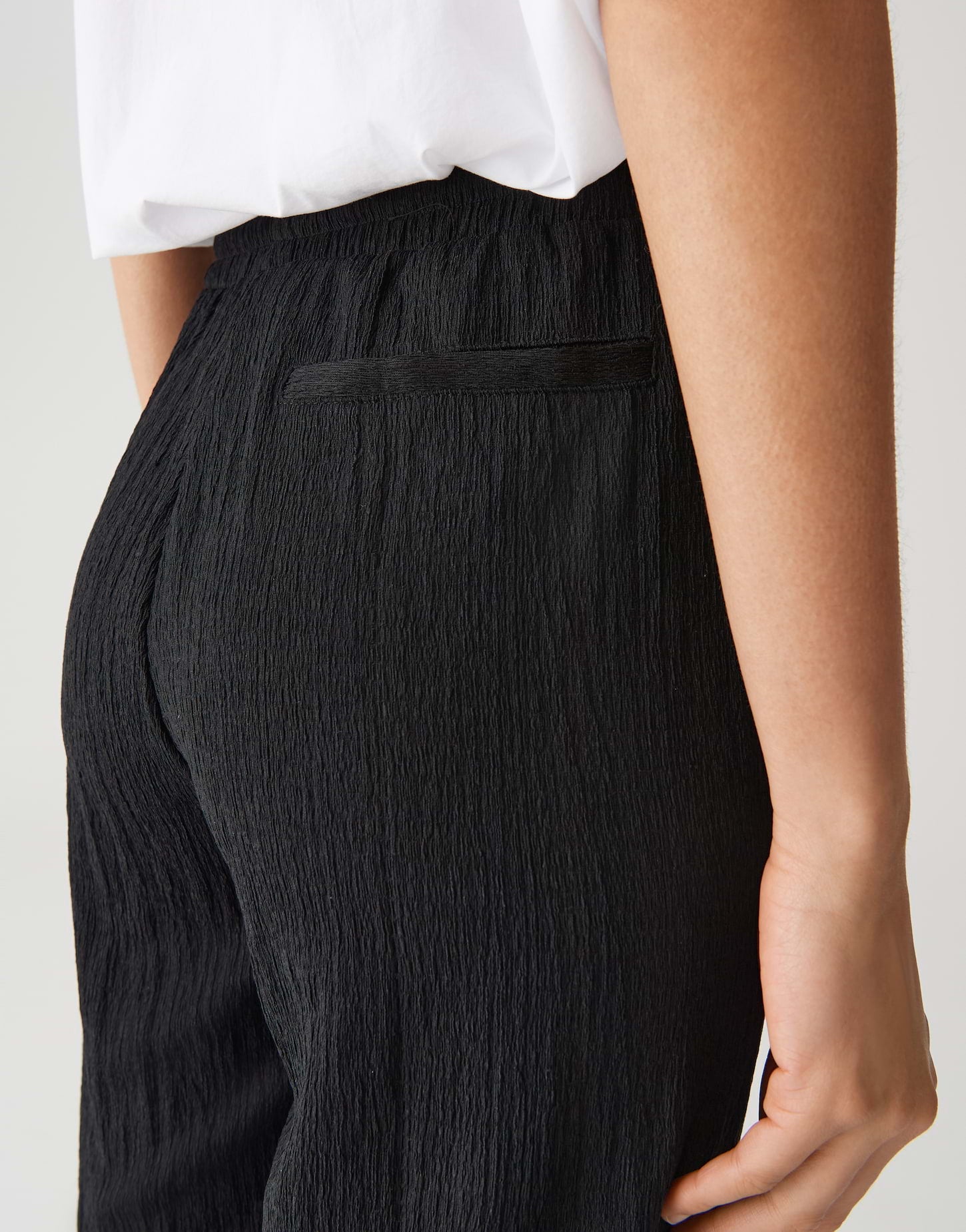 Mileni crinkle (Black)