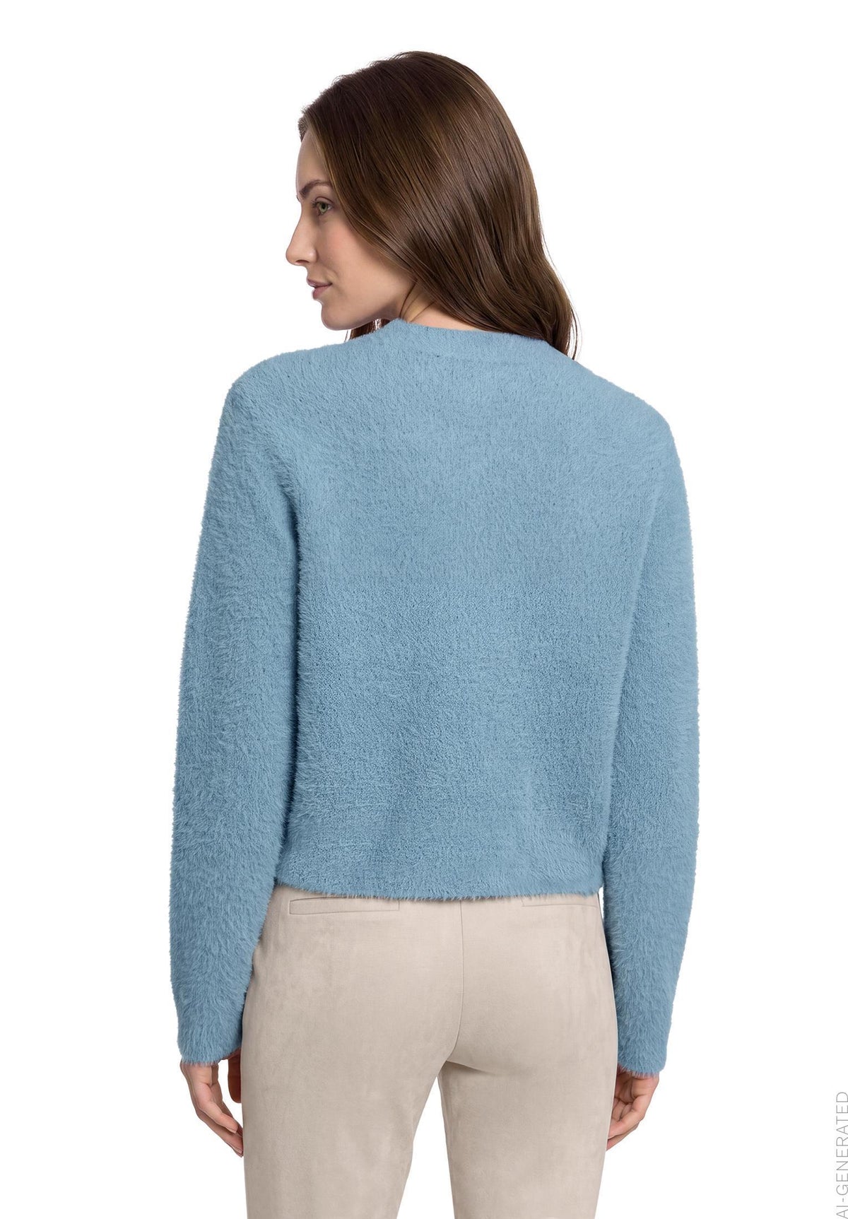 Strick-Cardigan (Smoky Mint)