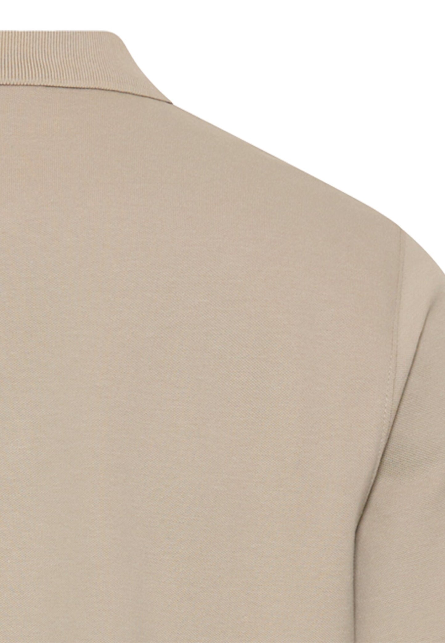 Poloshirt mit Kontrastdetails (Light Beige)