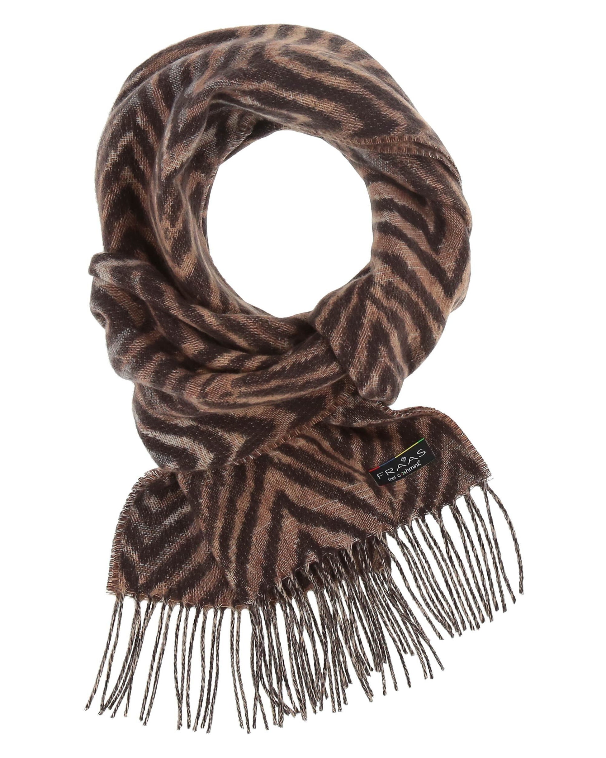 Schal Polyester Schal (Brownie)