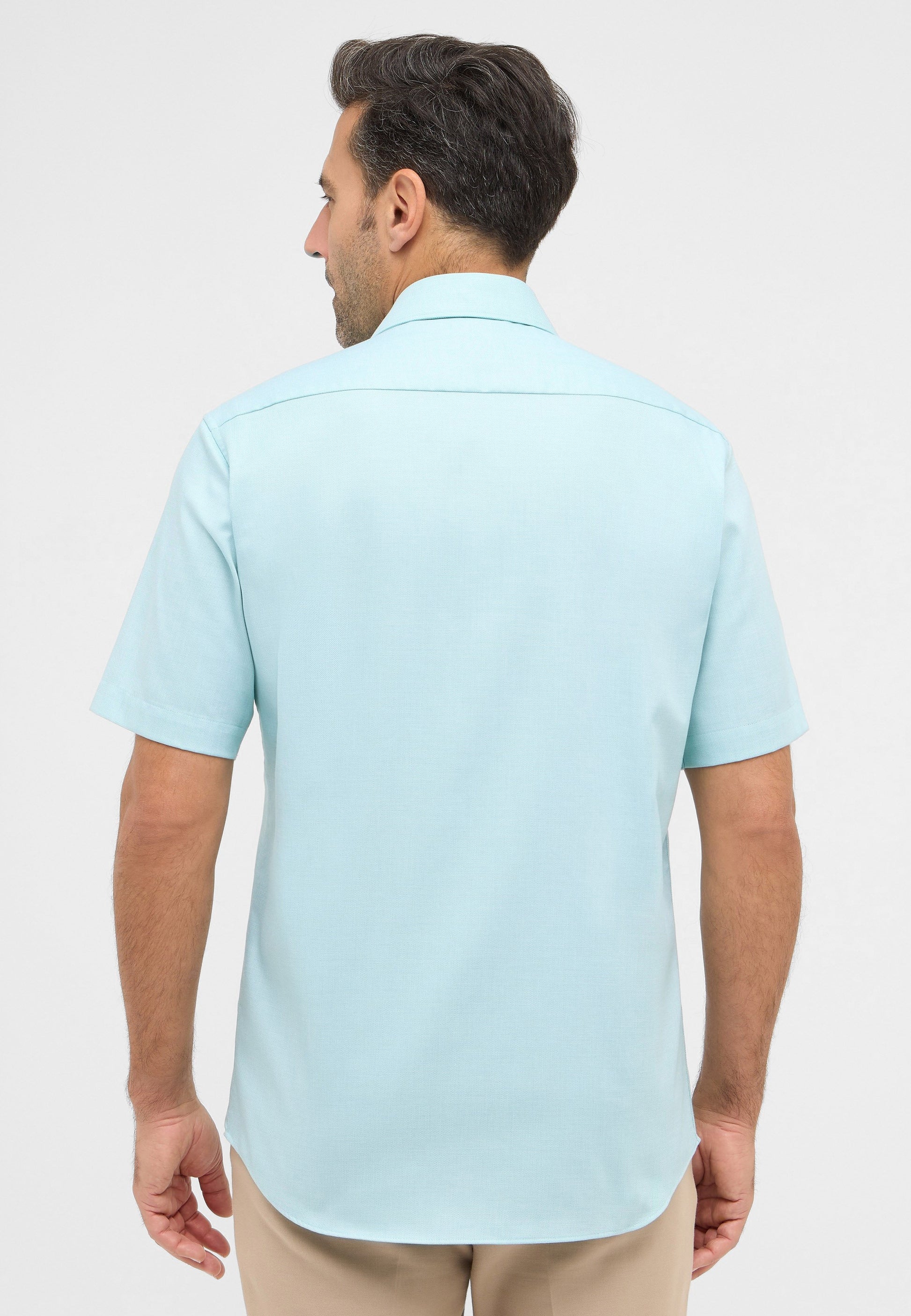 Hemd Twill Kurzarm (Grün)