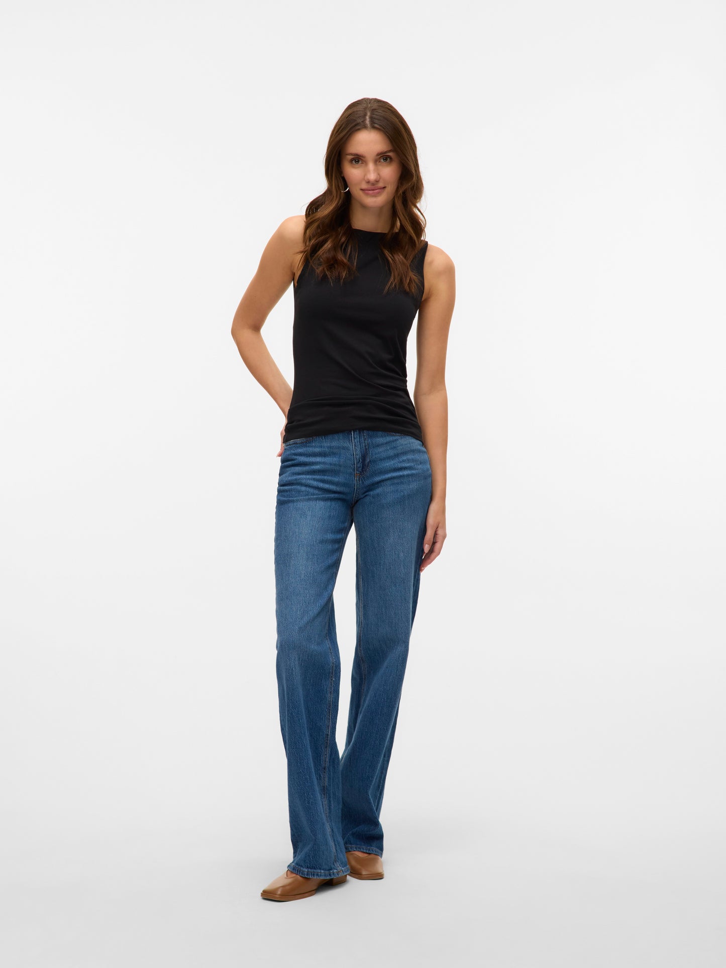 Vmpanda Modal Sl Top Jrs Noos (Black)