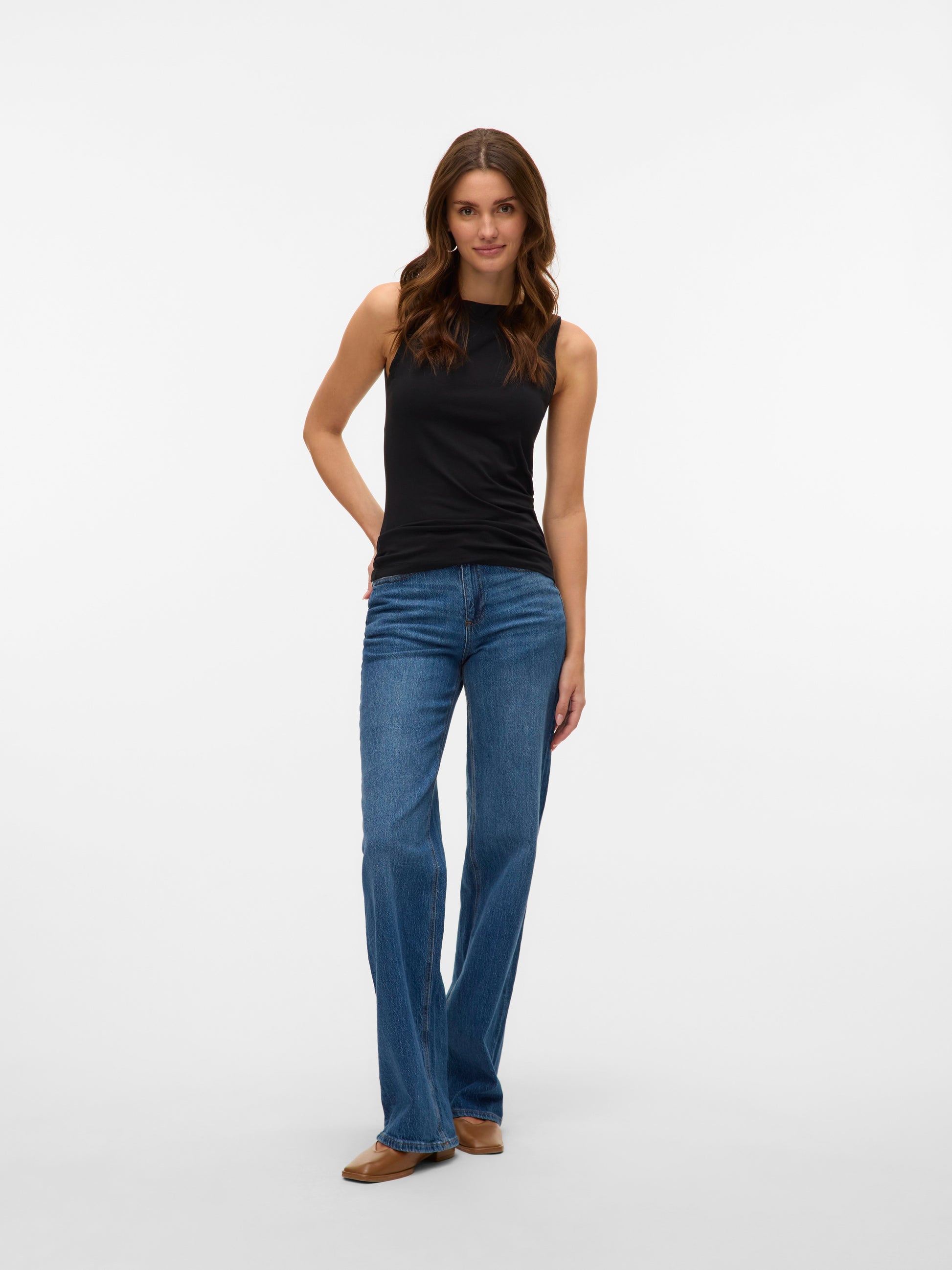 Vmpanda Modal Sl Top Jrs Noos (Black)