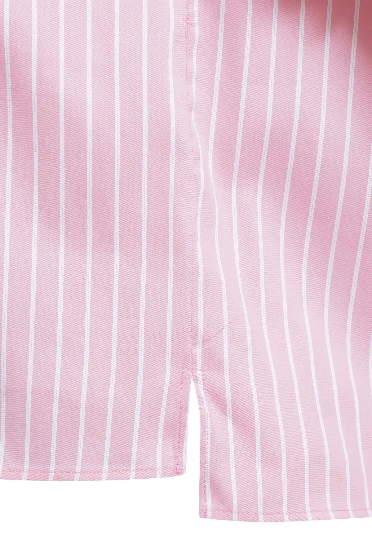 Striped Half Slv Collar Blouse (Bubblegum Print)