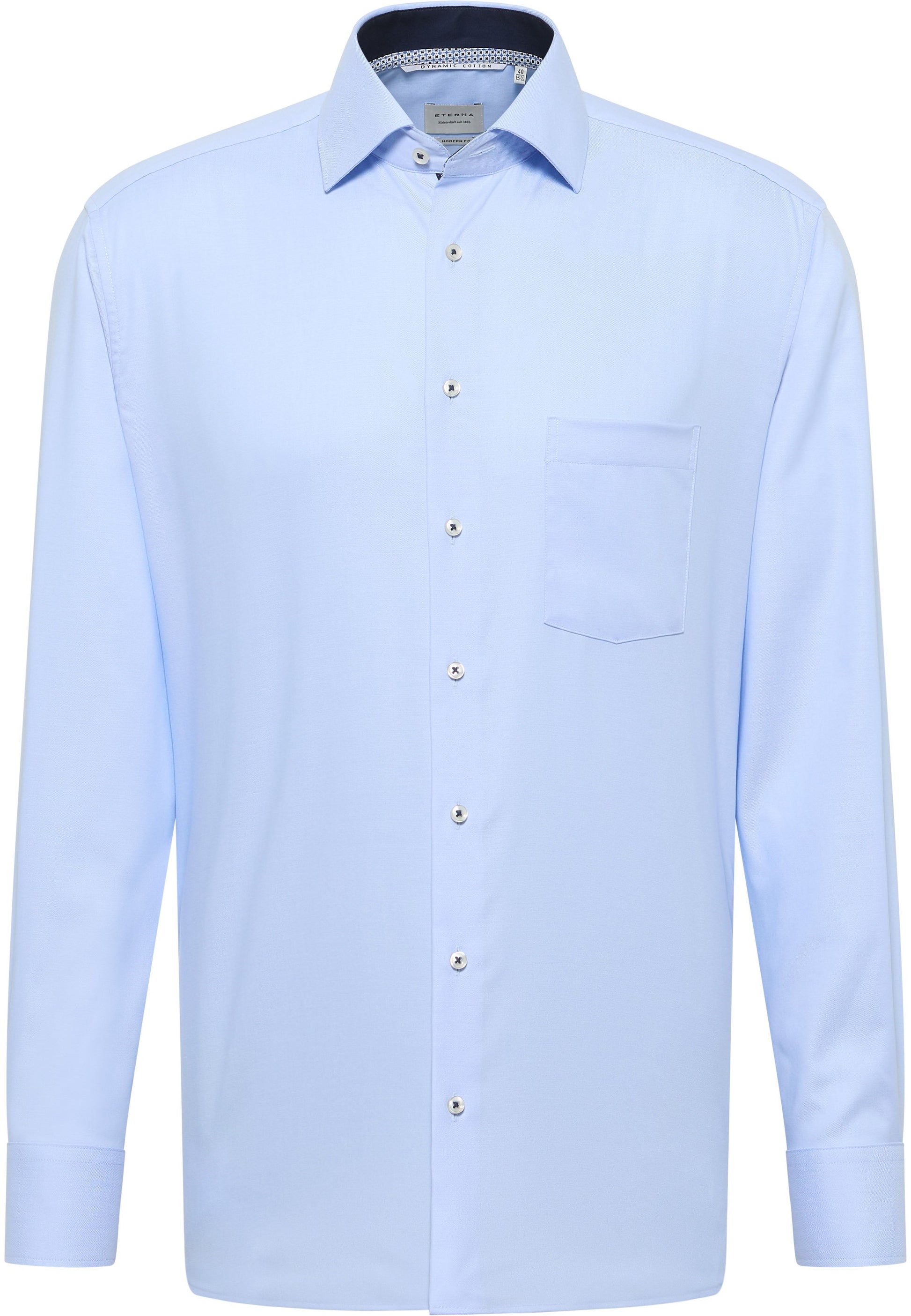 Hemd Twill Langarm (Himmelblau)