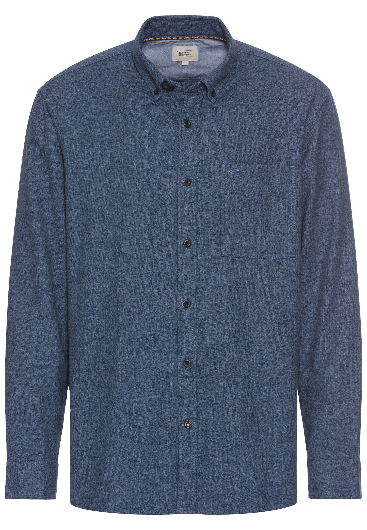 Flanell Karohemd aus reiner Baumwolle (Night Blue)