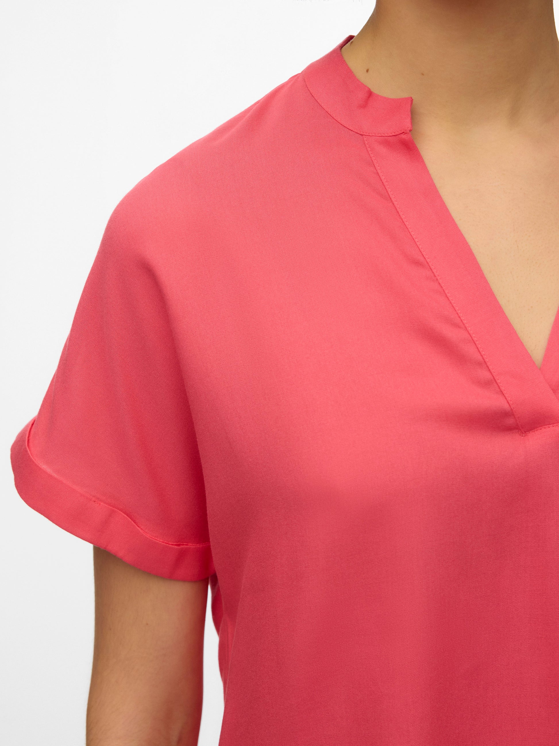 Vmbeauty Ss Top Wvn Noos (Coral Paradis)
