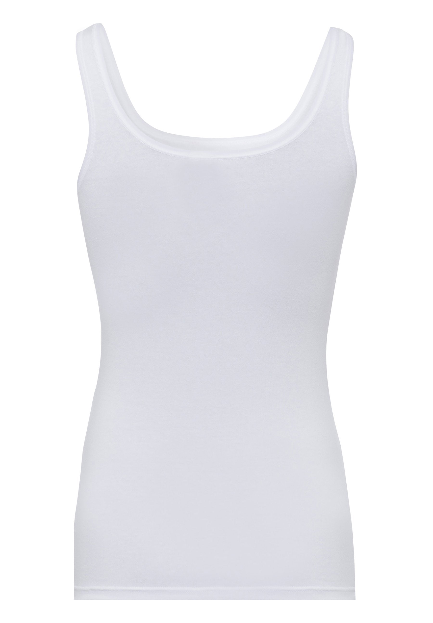 Skiny Damen Tanktop Doppelpack Cotton Advantage (White)