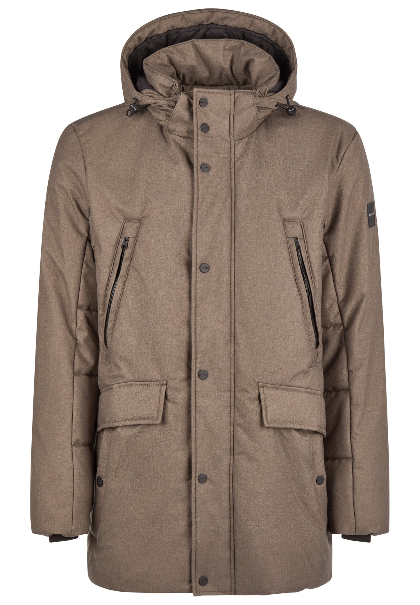 Jacke Wool Look (Cashew Brown)