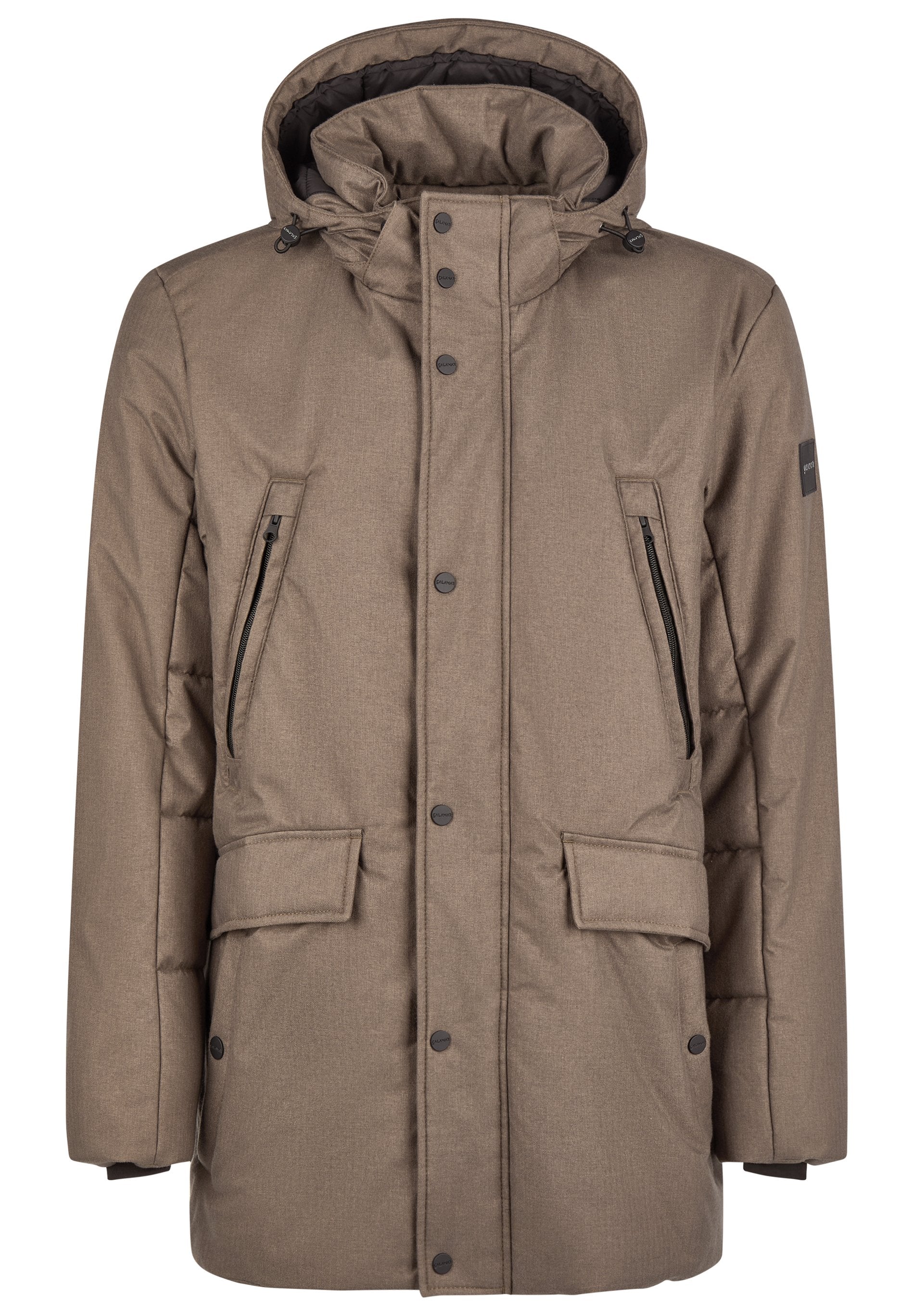 Jacke Wool Look (Cashew Brown)