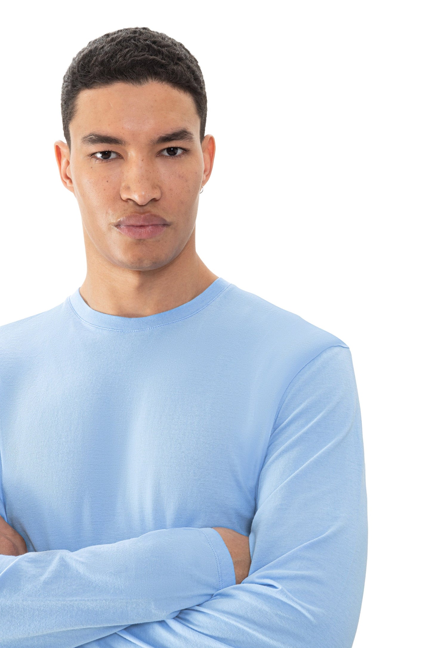 T-Shirt langarm (Far Blue)