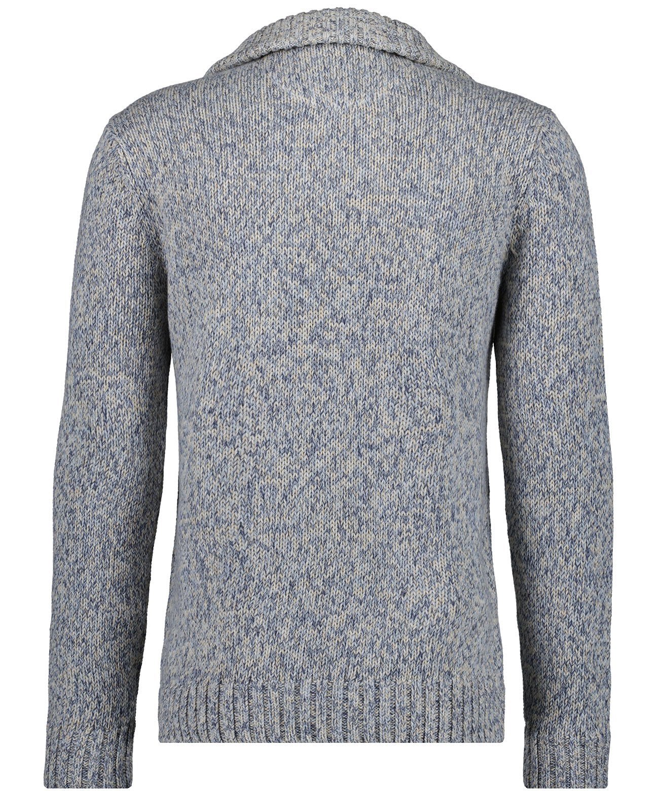 Troyer-Strickpullover Tweed (Grau Melan)