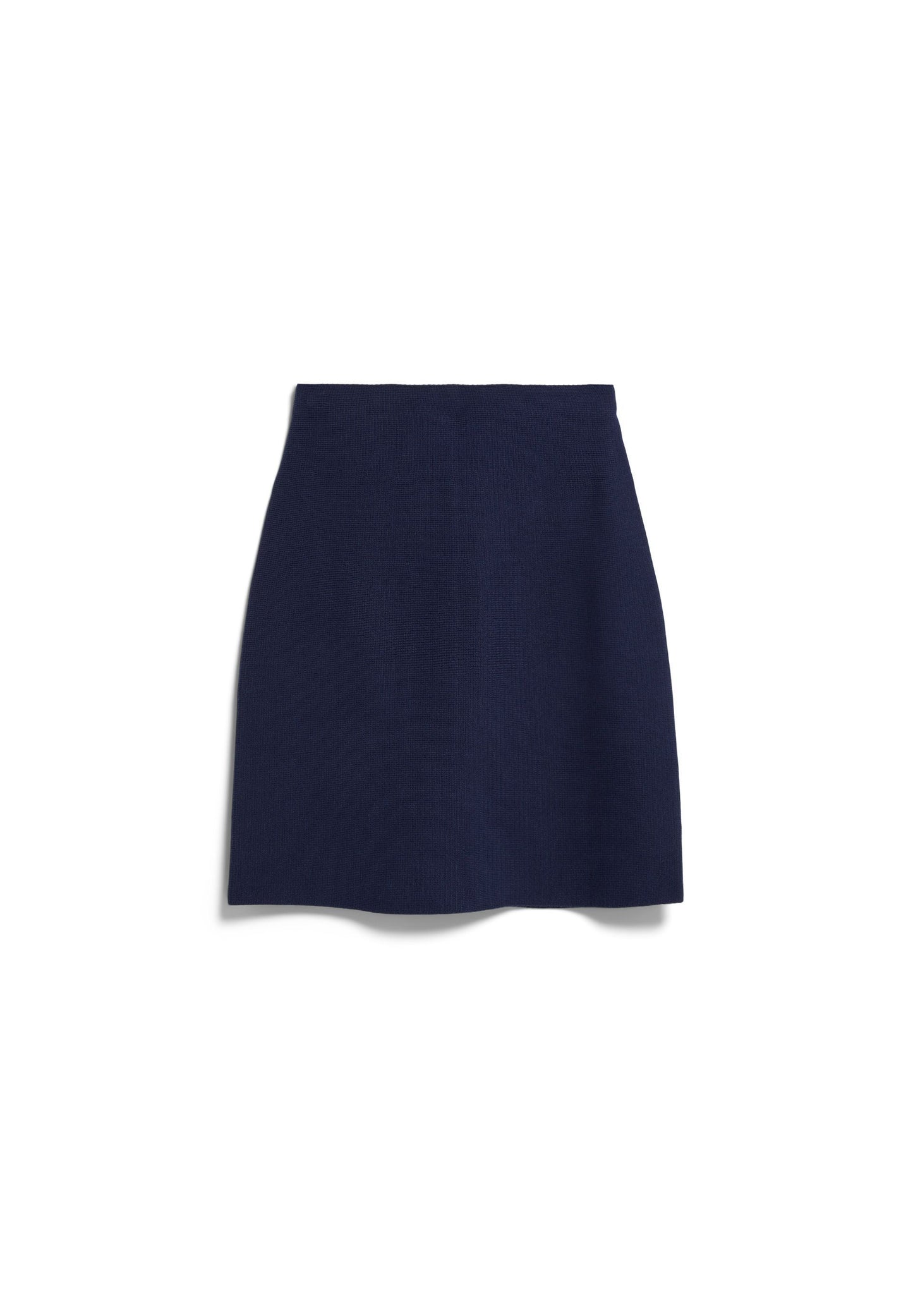 Compact Knit Skirt (Tinted Navy)