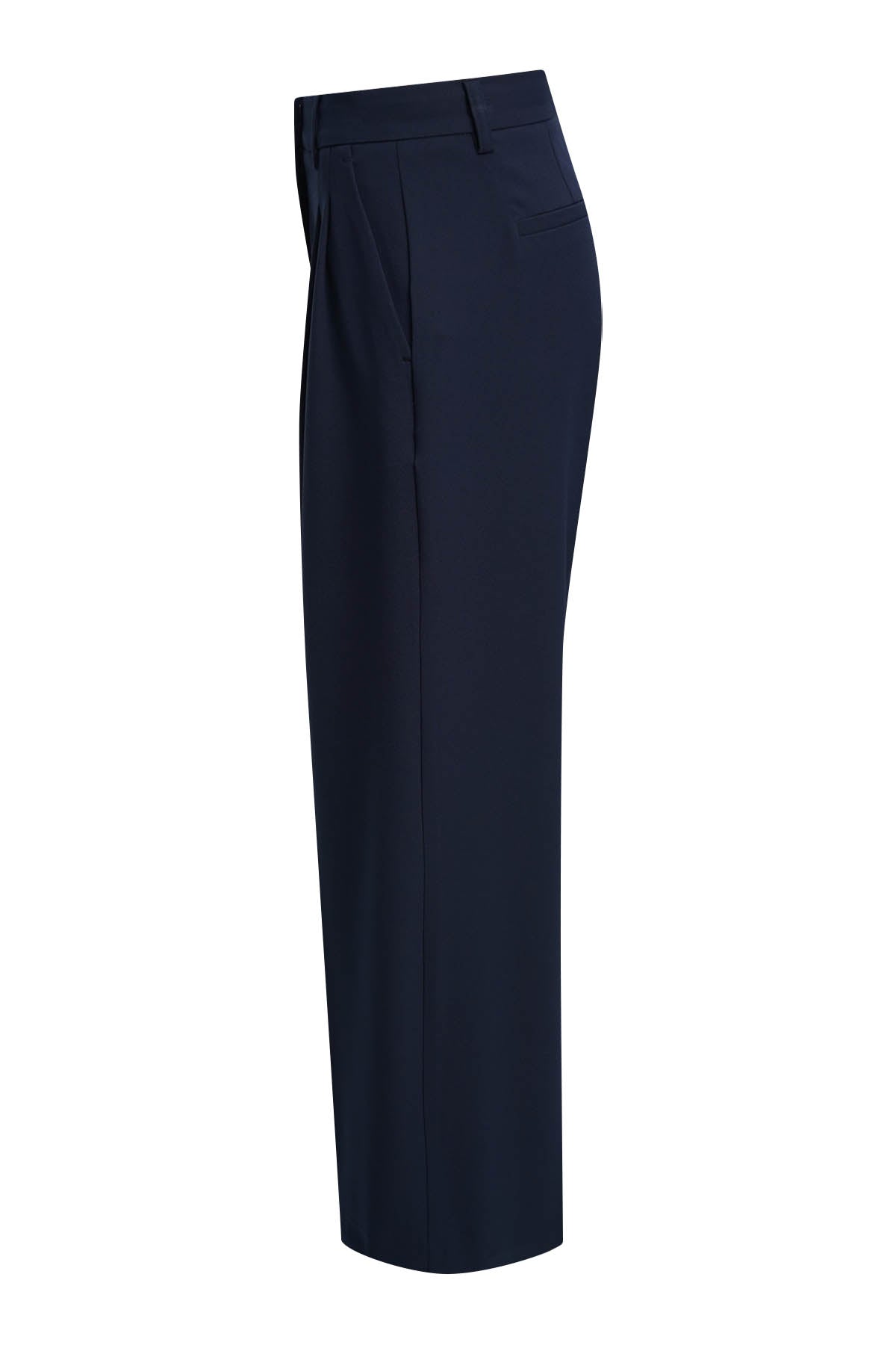 Woven Wideleg Pants (Marine)