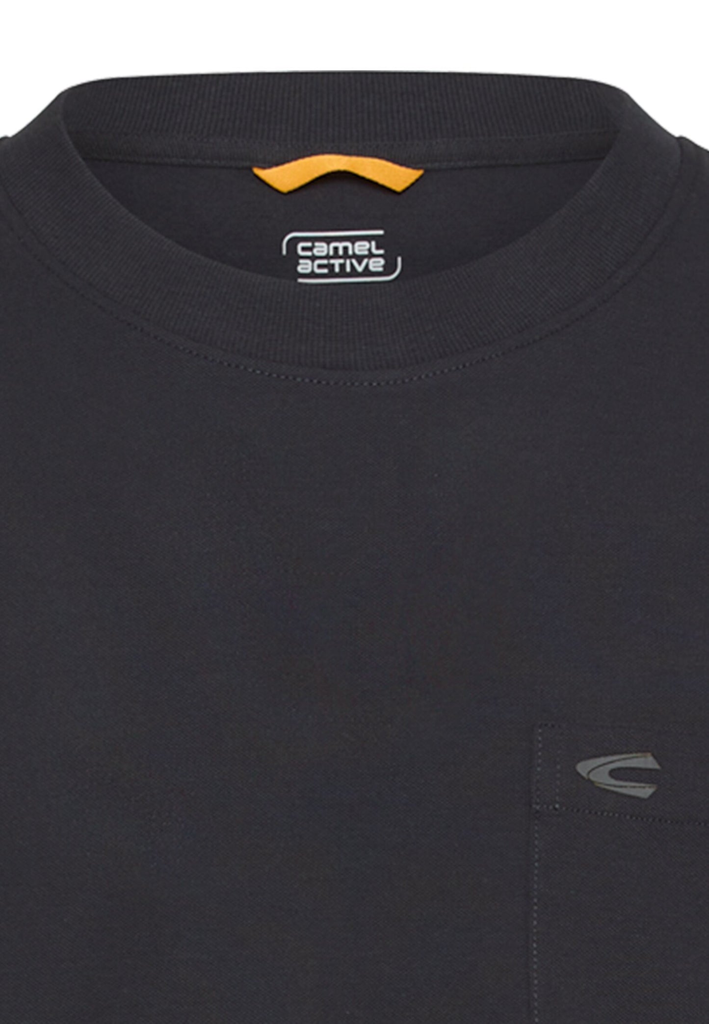 T-Shirt mit Brusttasche (Dark Navy)