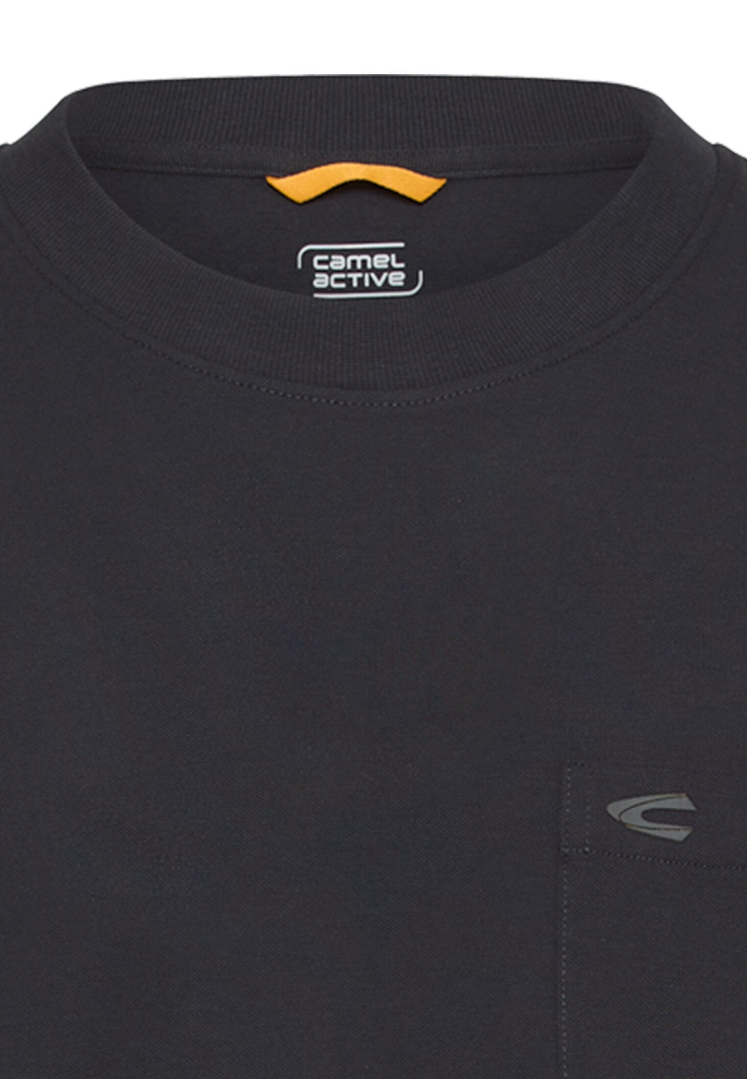 T-Shirt mit Brusttasche (Dark Navy)