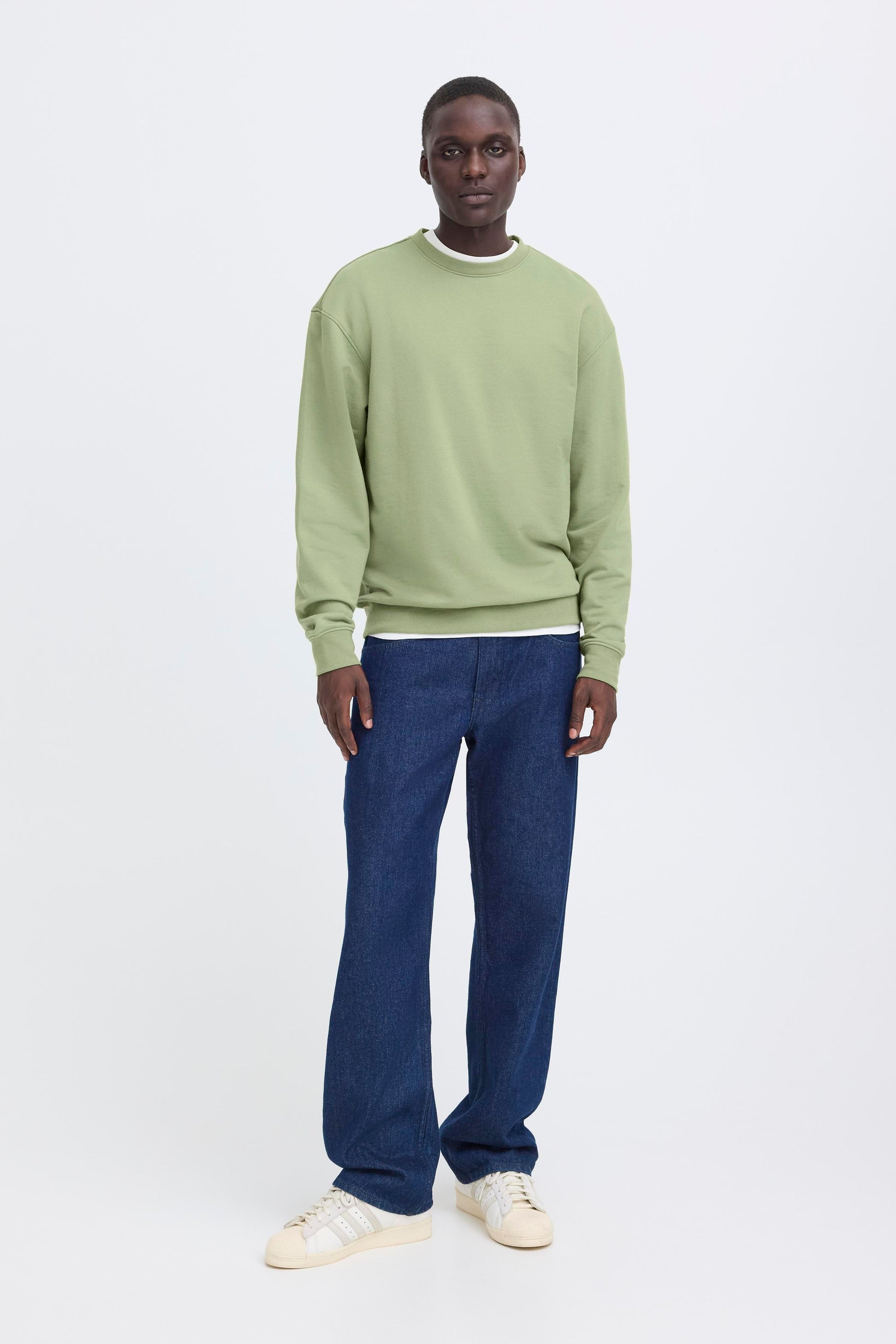 Bhbrody Crew Sweatshirt (Oil Green)