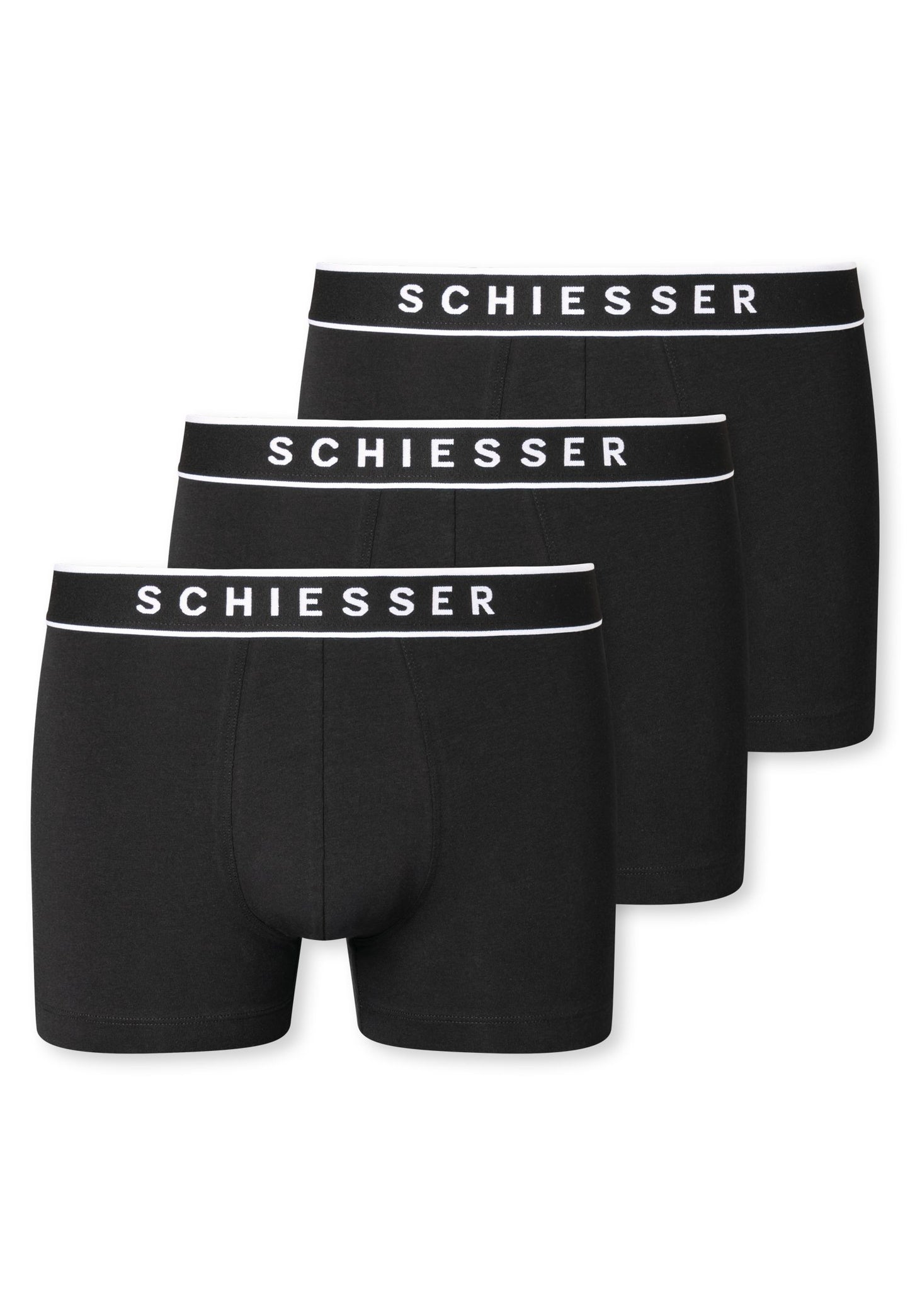 3PACK Shorts (Schwarz)